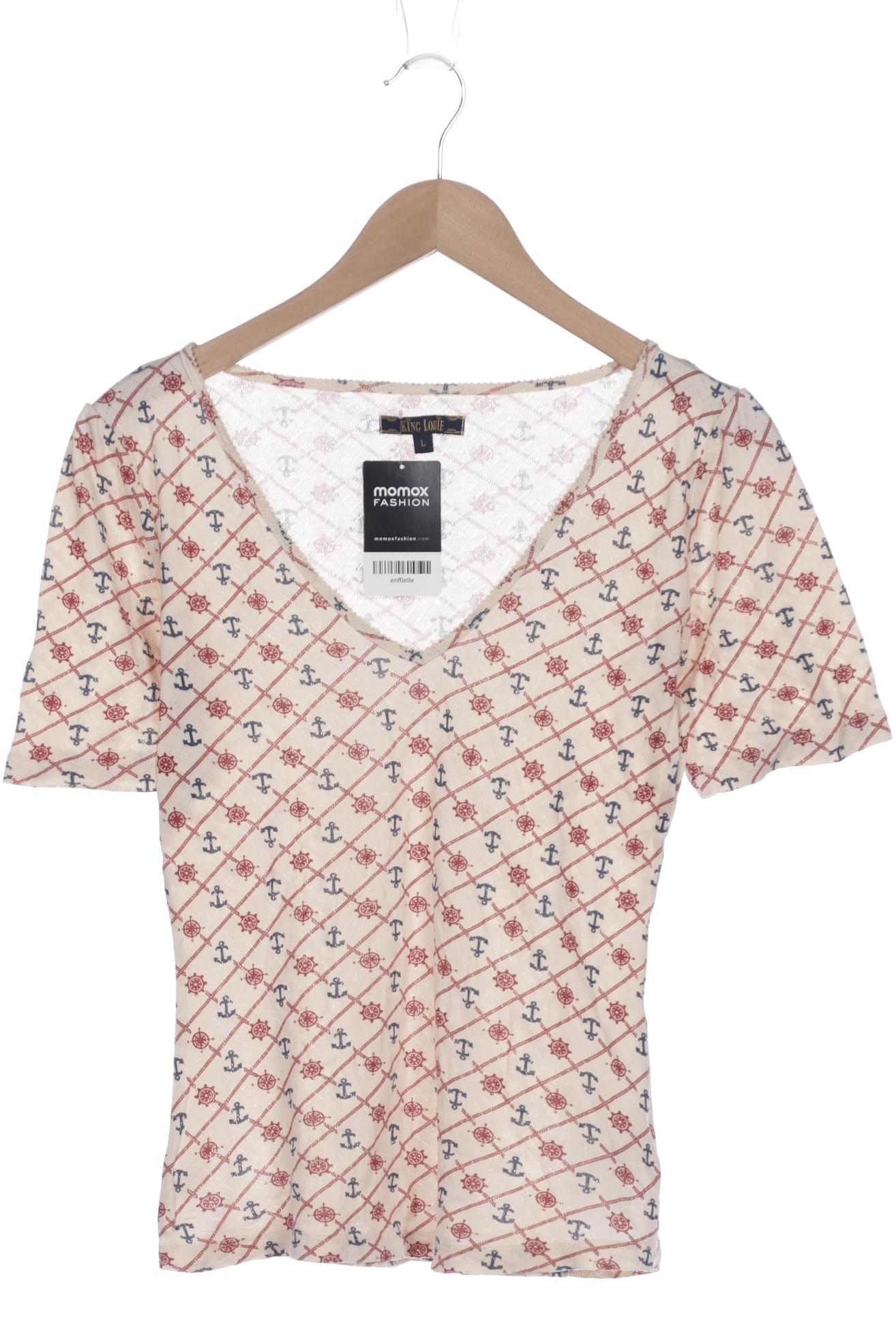 

King Louie Damen T-Shirt, beige, Gr. 42