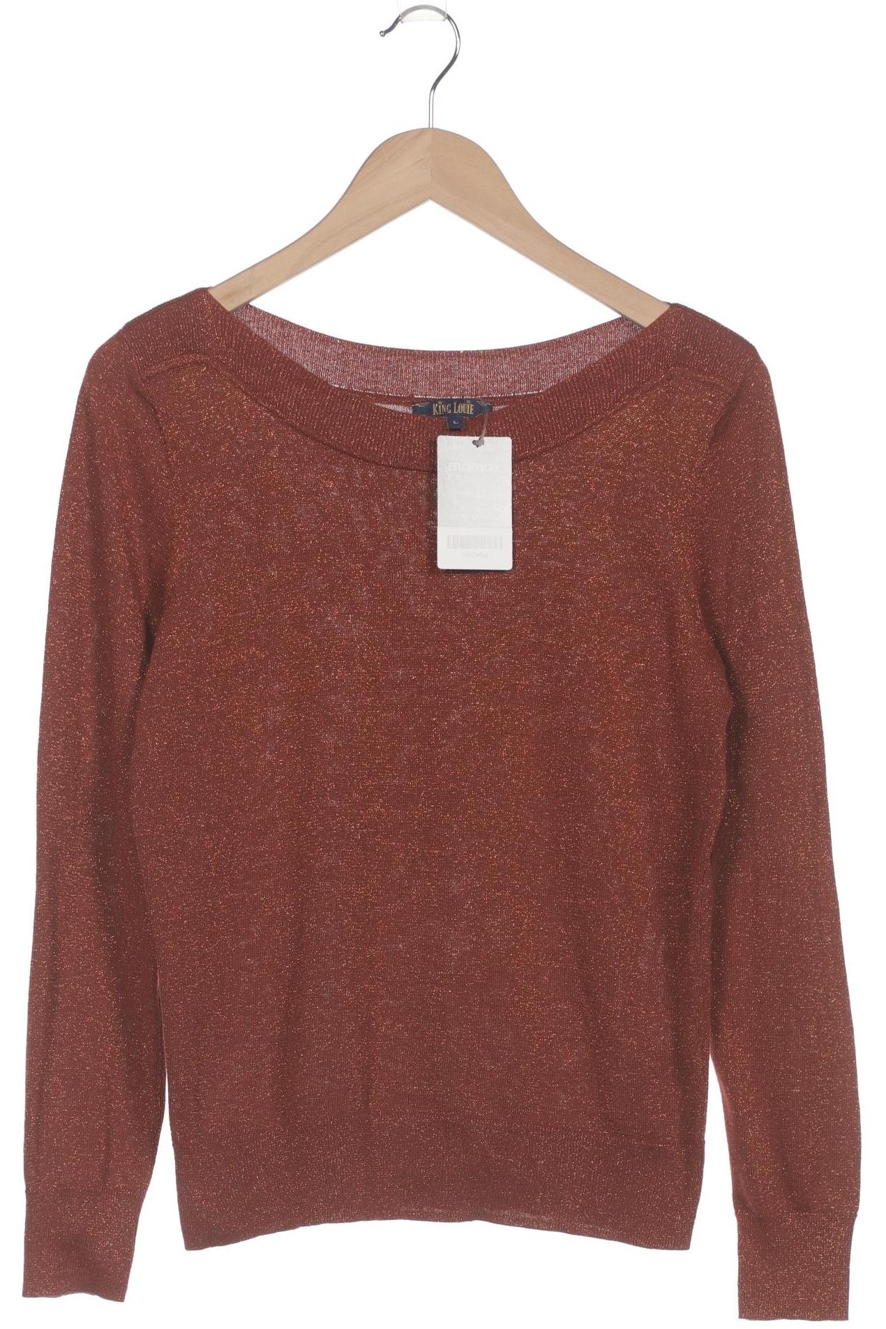 

King Louie Damen Pullover, orange, Gr. 42