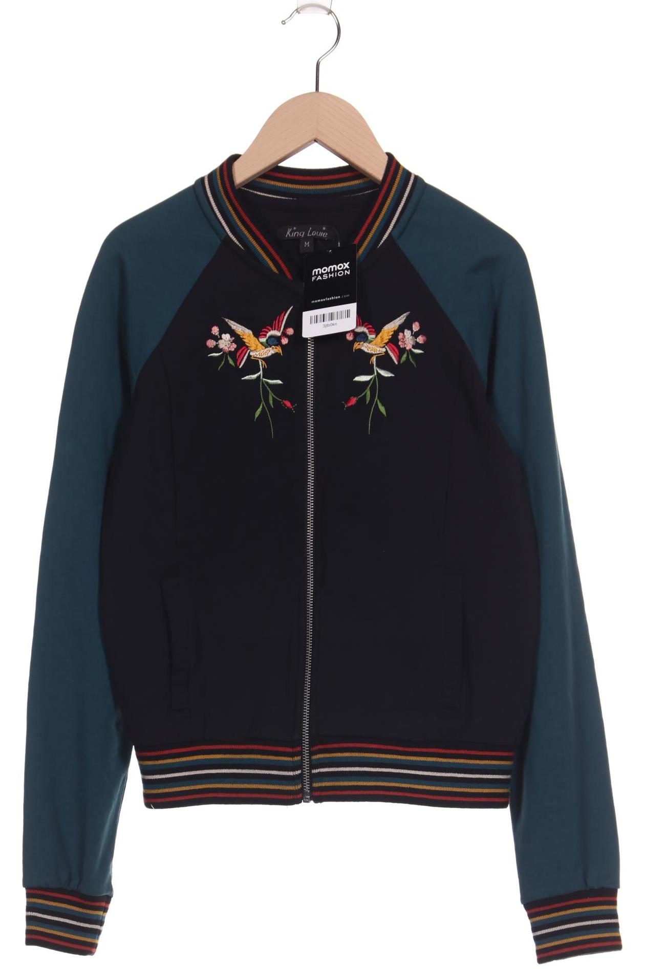 

King Louie Damen Sweatshirt, schwarz, Gr. 38