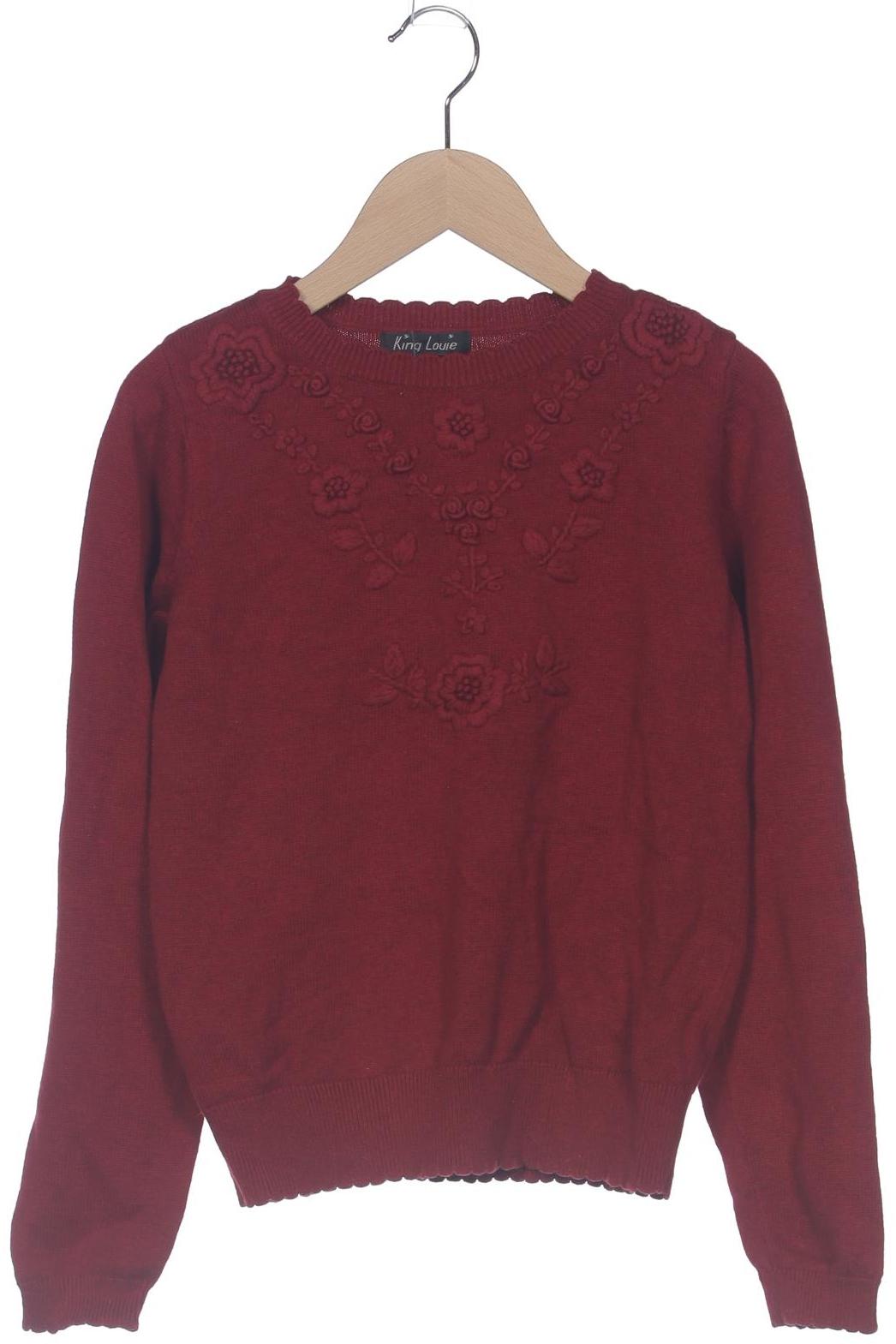 

King Louie Damen Pullover, bordeaux, Gr. 36