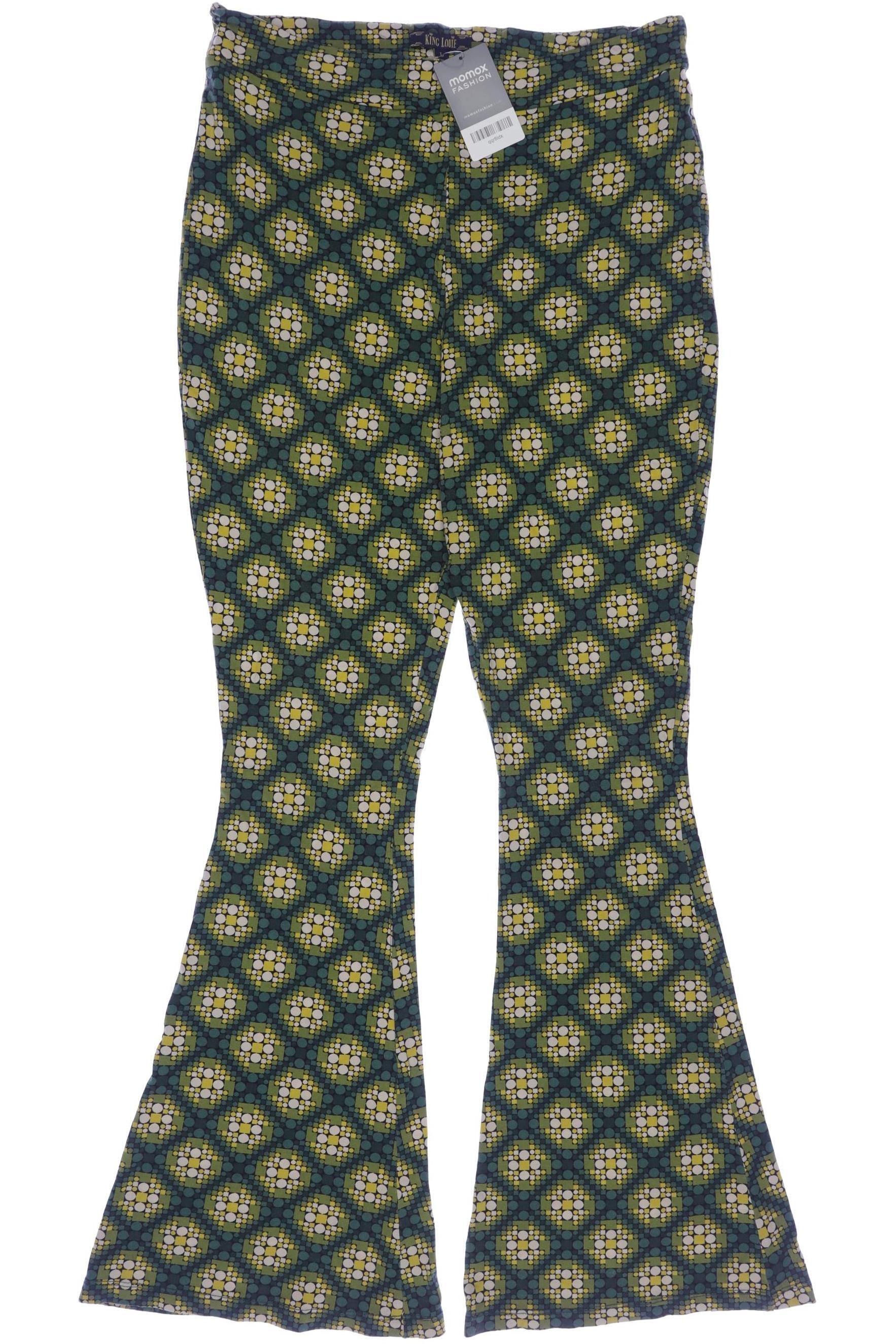 

King Louie Damen Stoffhose, grün, Gr. 0