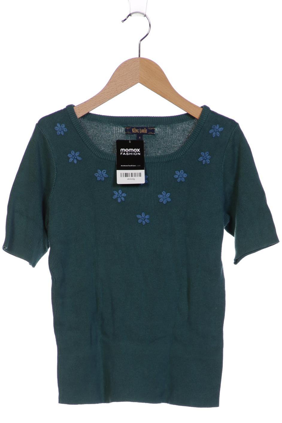 

King Louie Damen Pullover, türkis, Gr. 36