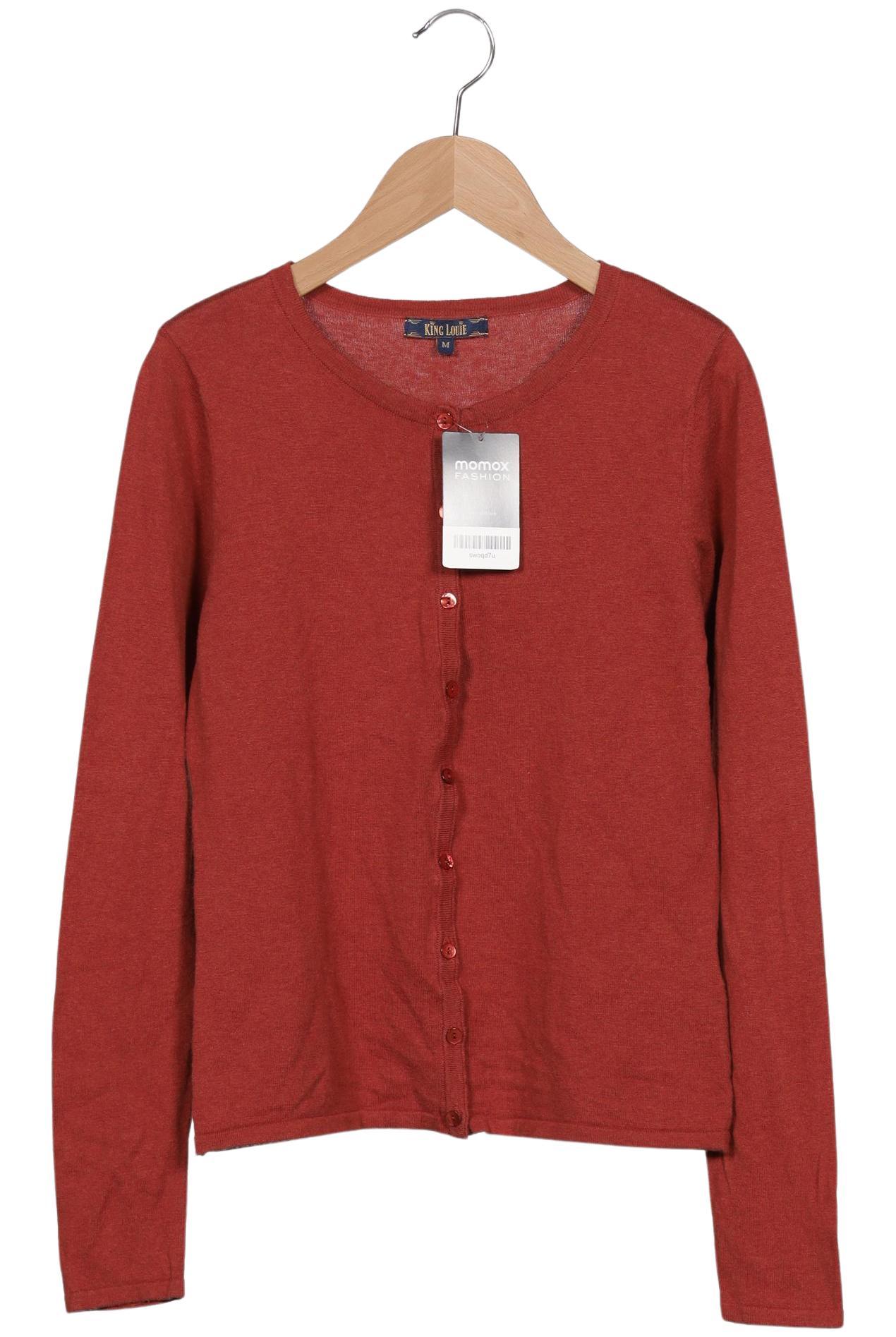 

King Louie Damen Strickjacke, rot, Gr. 38