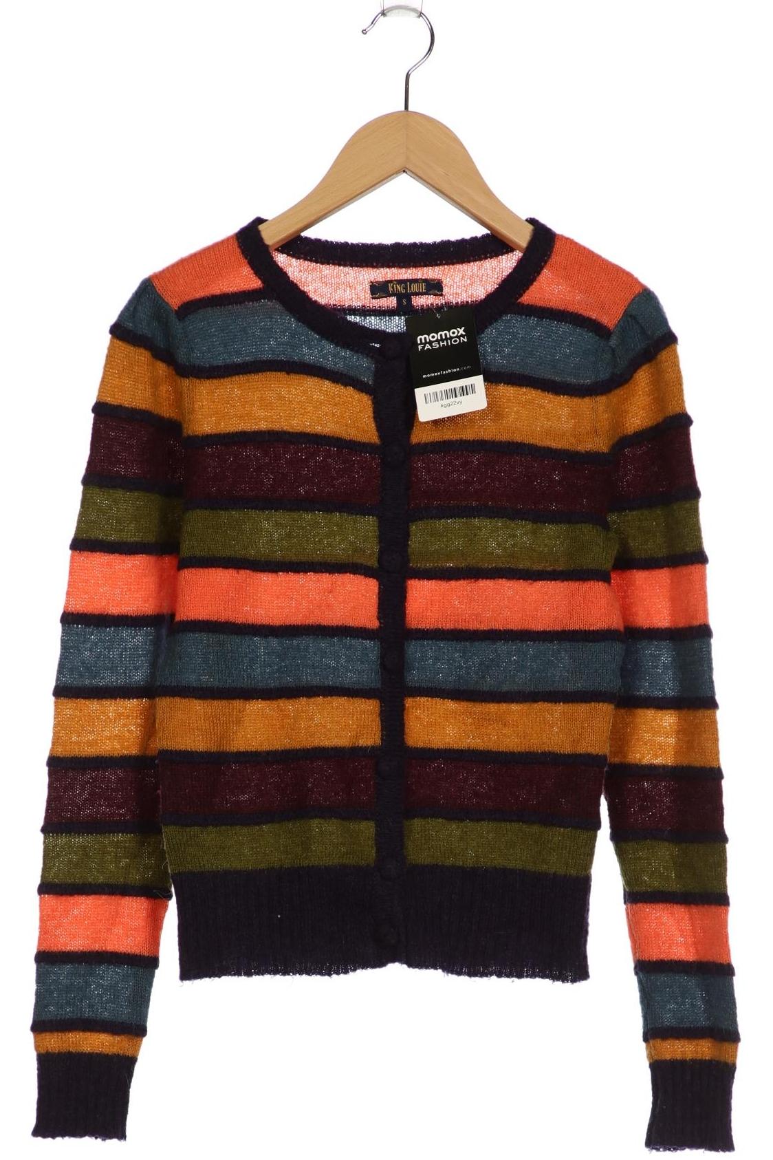 

King Louie Damen Strickjacke, mehrfarbig, Gr. 36
