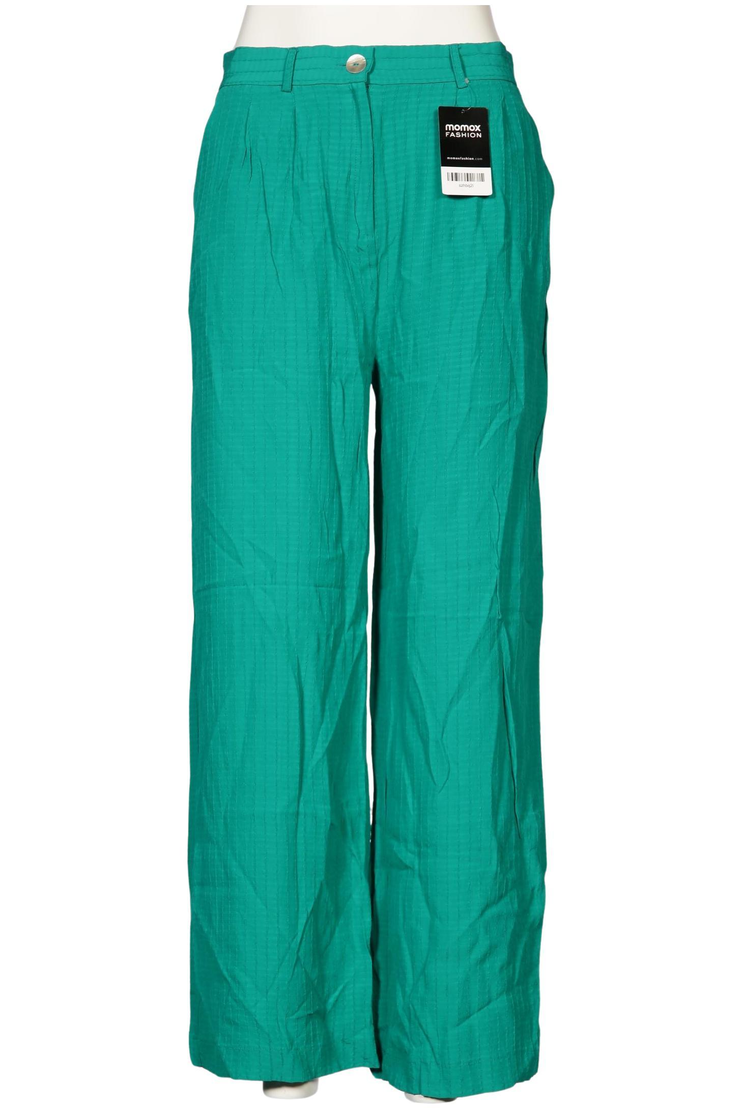 

King Louie Damen Stoffhose, grün, Gr. 38