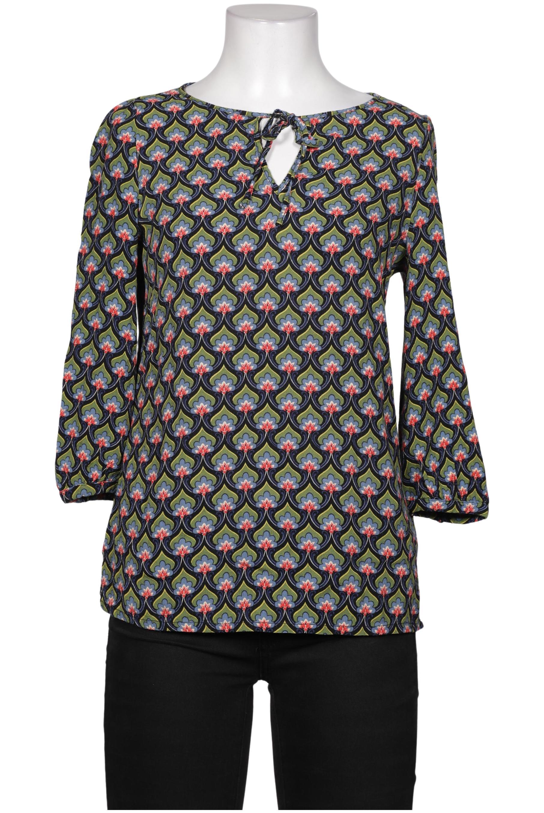 

King Louie Damen Bluse, mehrfarbig, Gr. 34