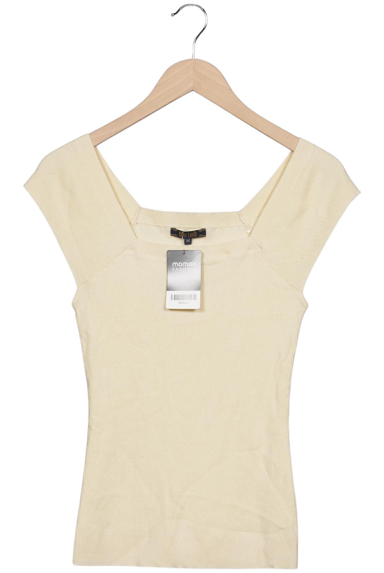 

King Louie Damen T-Shirt, cremeweiß, Gr. 38