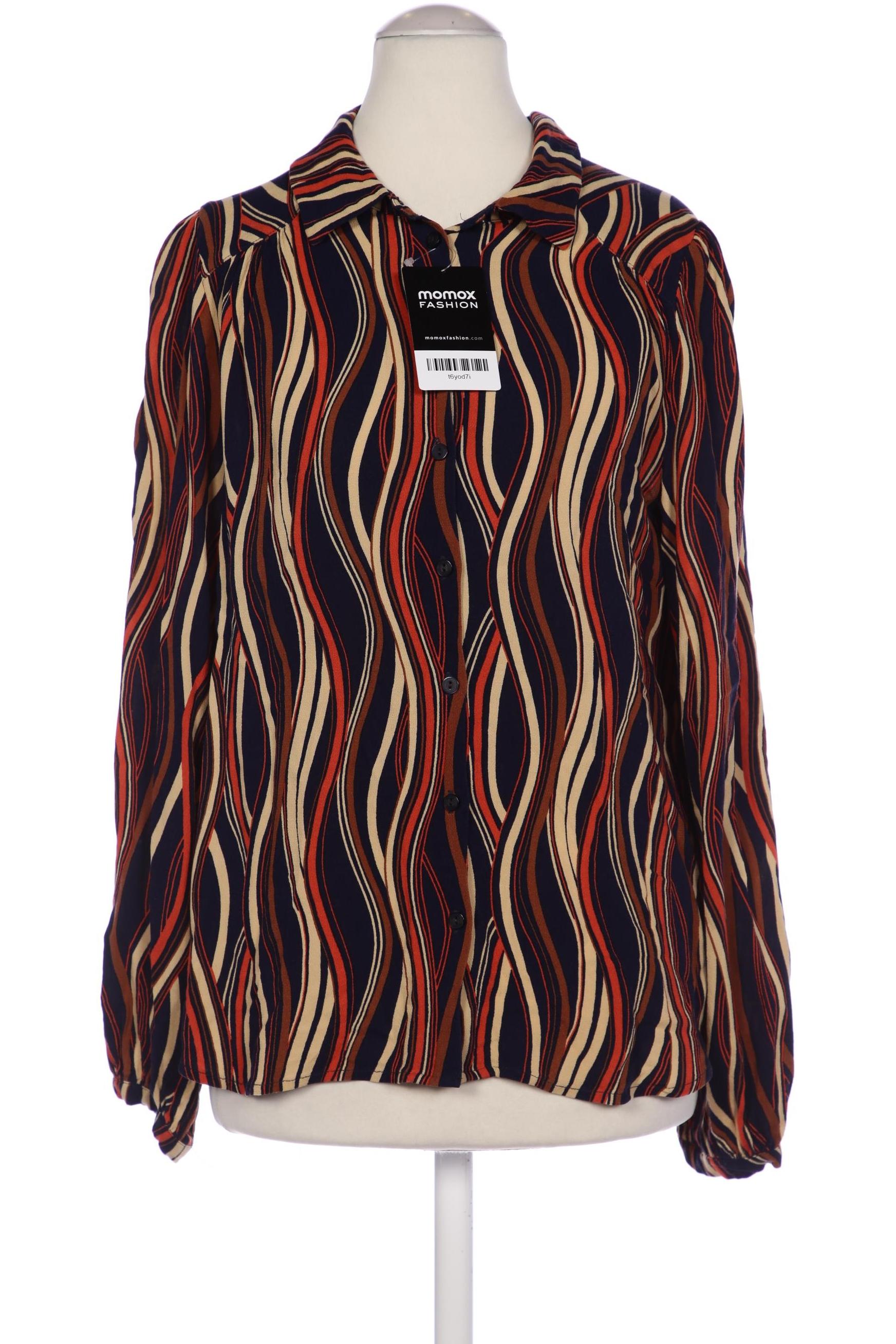

King Louie Damen Bluse, marineblau, Gr. 36