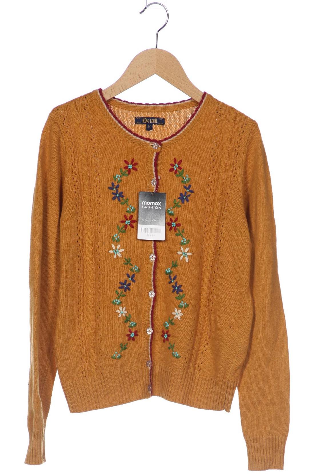 

King Louie Damen Strickjacke, orange, Gr. 38