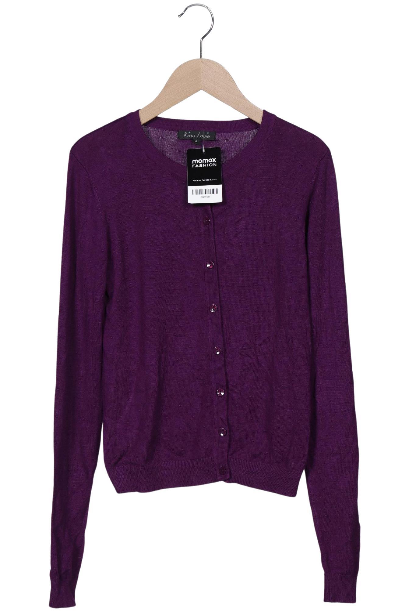 

King Louie Damen Strickjacke, flieder, Gr. 36