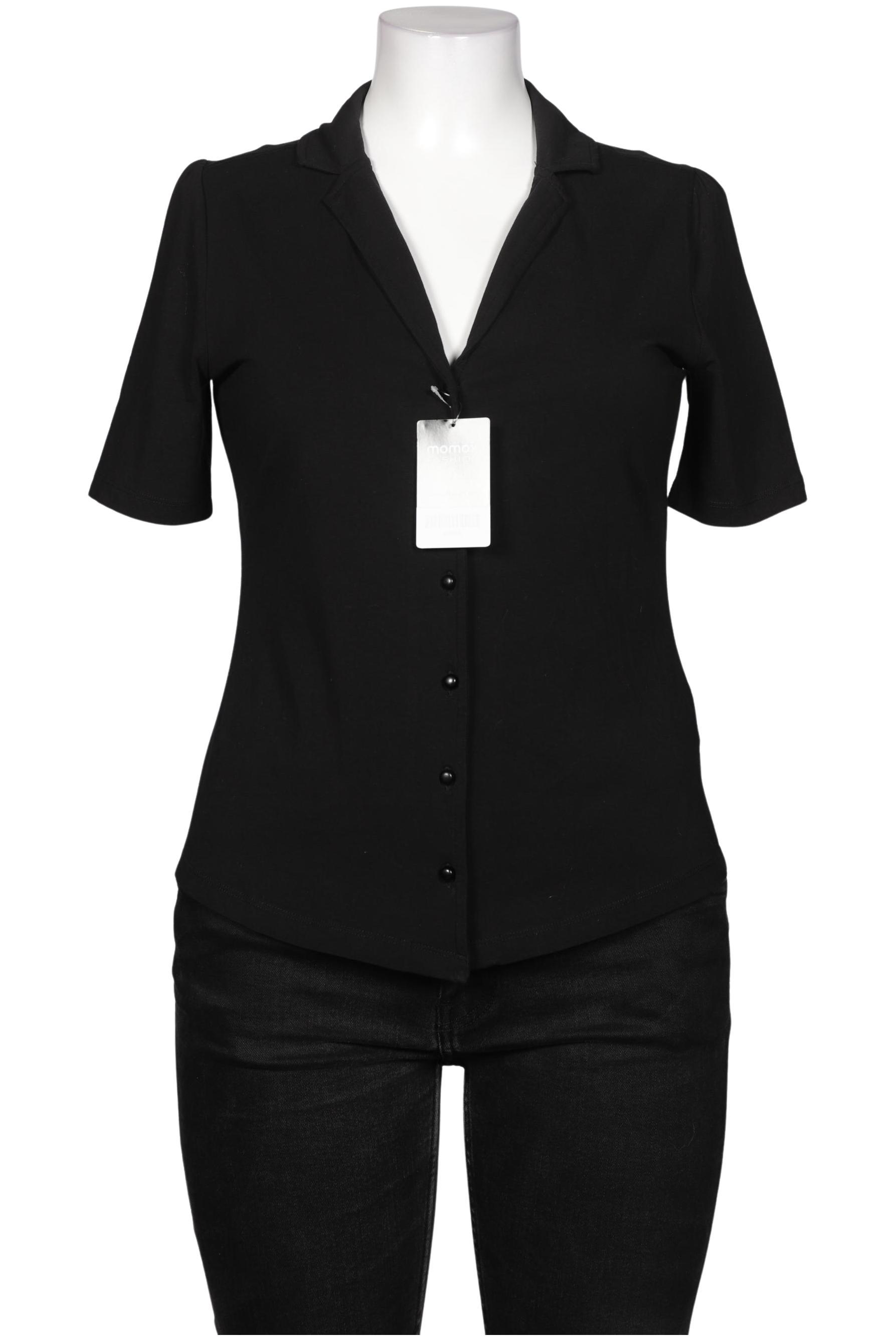 

King Louie Damen Bluse, schwarz, Gr. 42