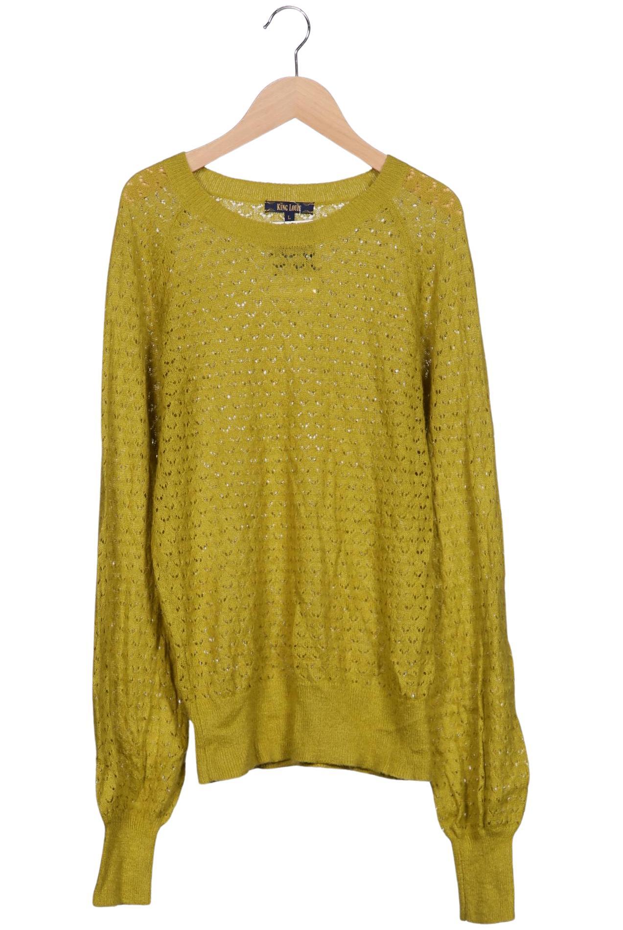 

King Louie Damen Pullover, grün, Gr. 42