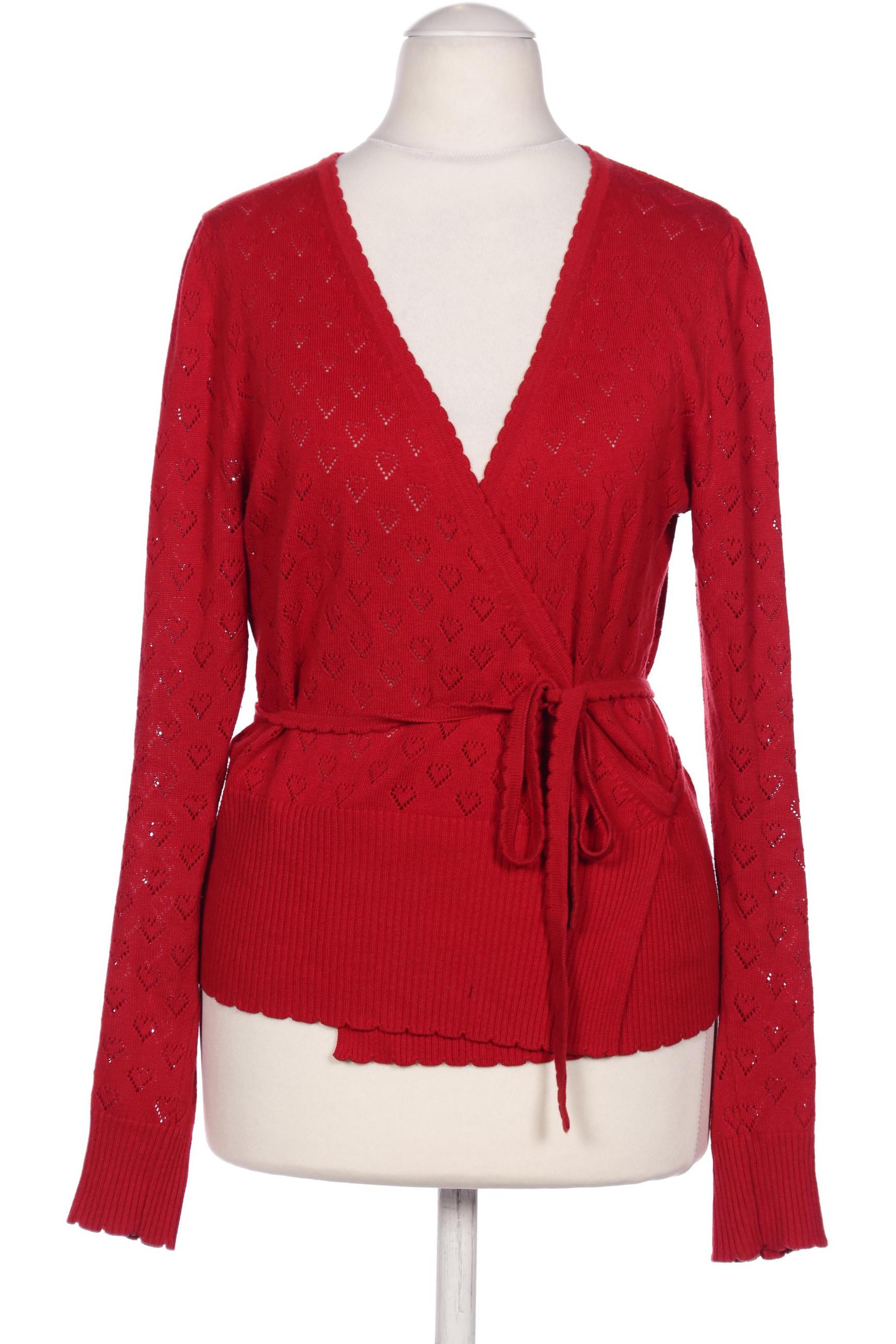 

King Louie Damen Strickjacke, rot, Gr. 38