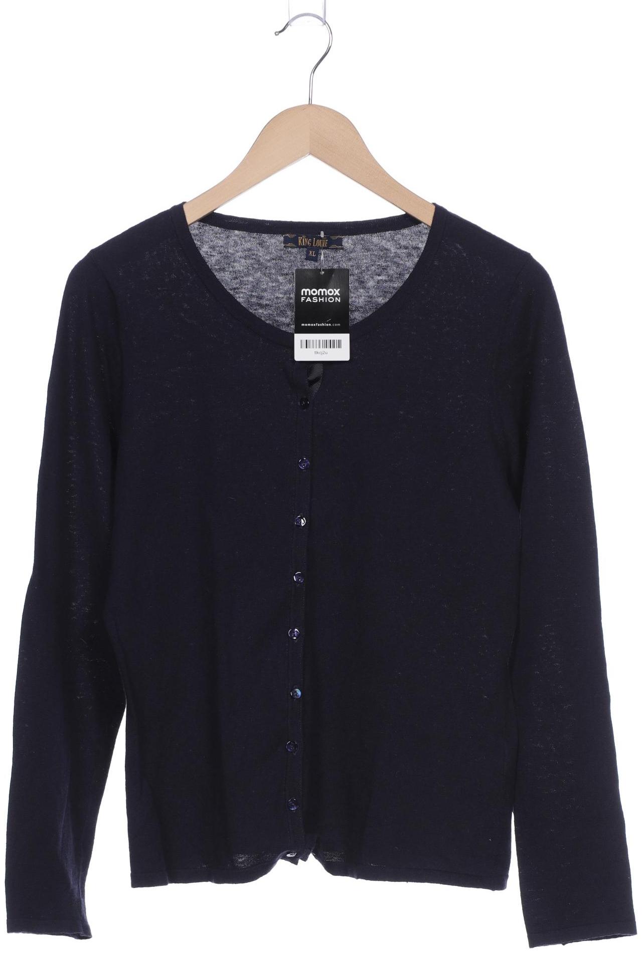 

King Louie Damen Strickjacke, marineblau, Gr. 44