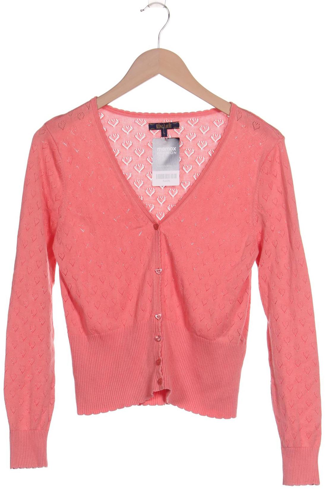 

King Louie Damen Strickjacke, pink, Gr. 42
