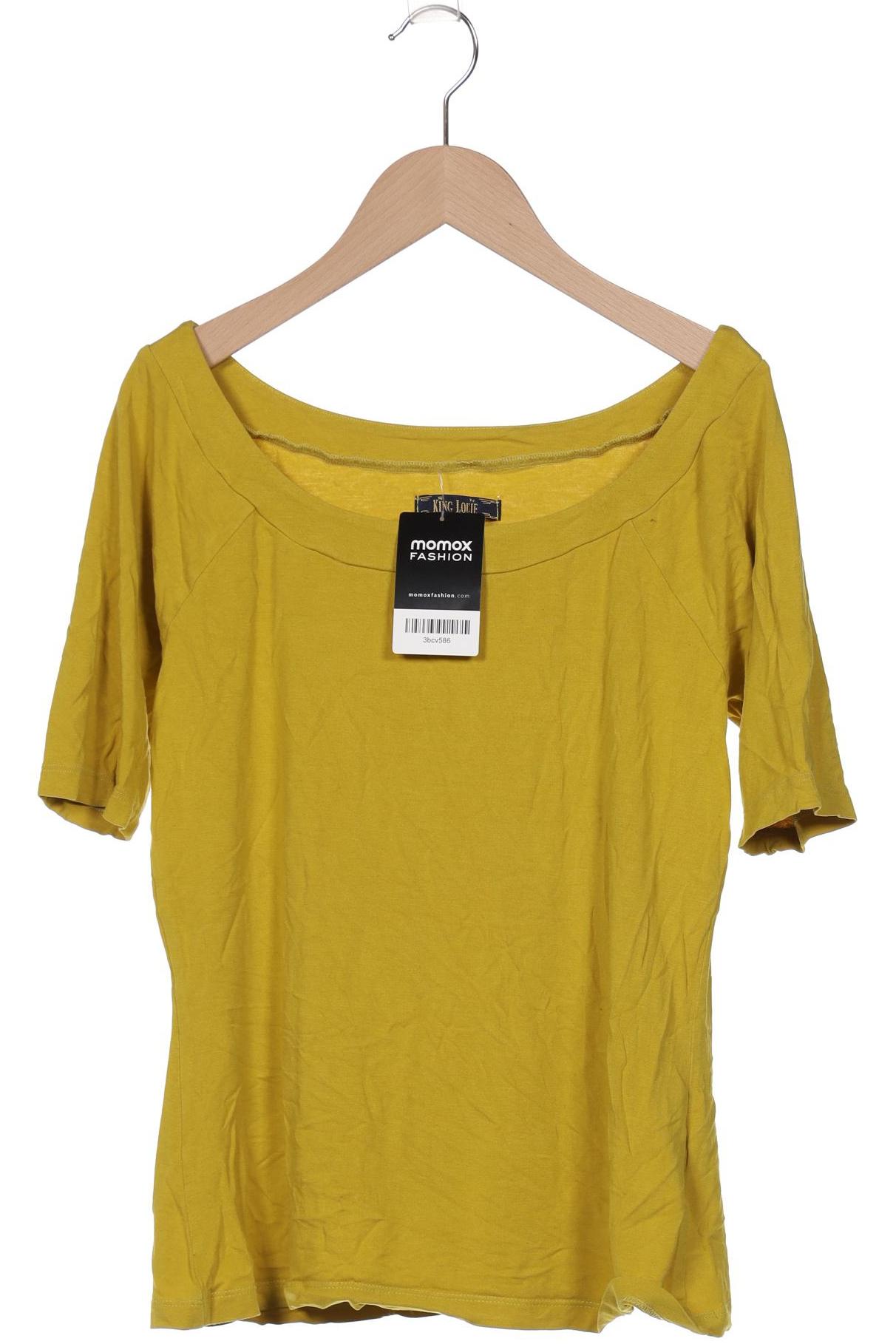 

King Louie Damen T-Shirt, gelb, Gr. 38