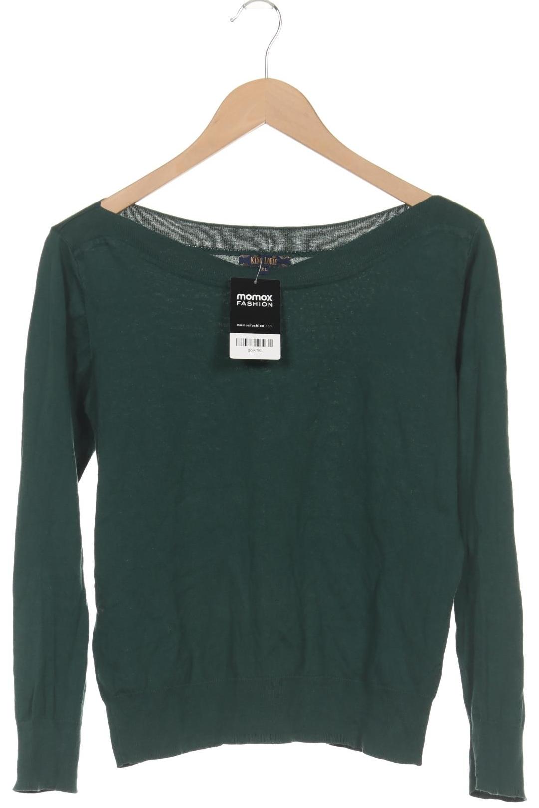 

King Louie Damen Pullover, grün, Gr. 44
