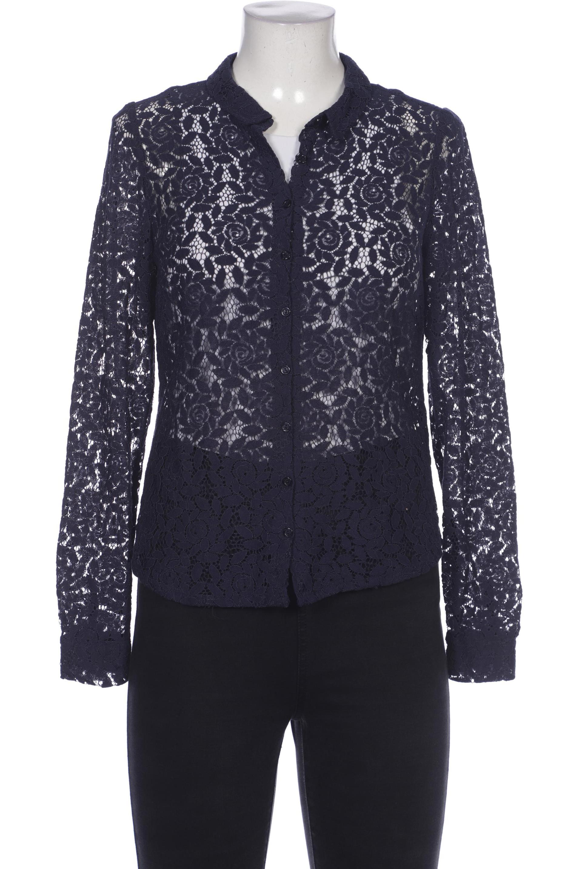 

King Louie Damen Bluse, marineblau, Gr. 42