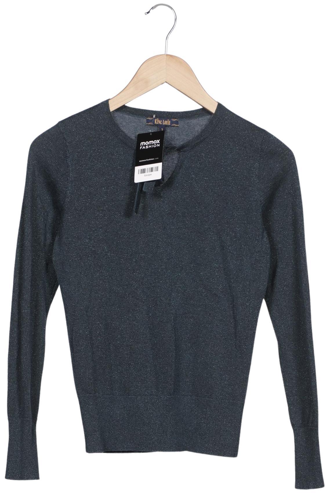 

King Louie Damen Pullover, blau, Gr. 36