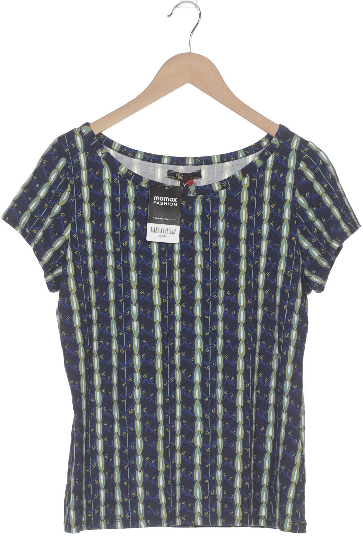 

King Louie Damen T-Shirt, marineblau, Gr. 42