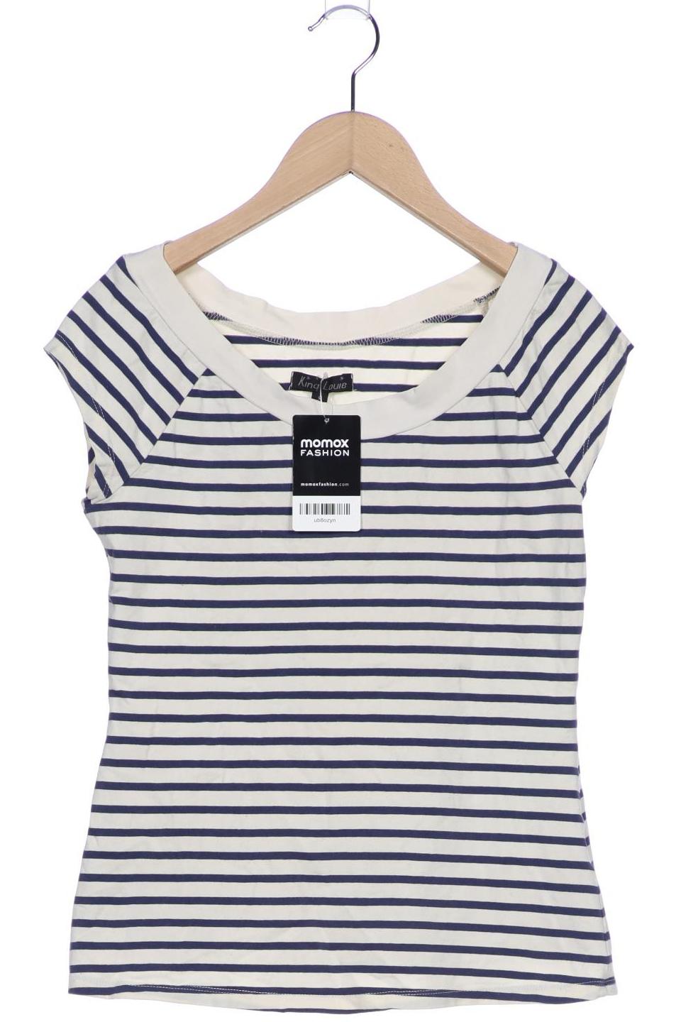 

King Louie Damen T-Shirt, cremeweiß, Gr. 36