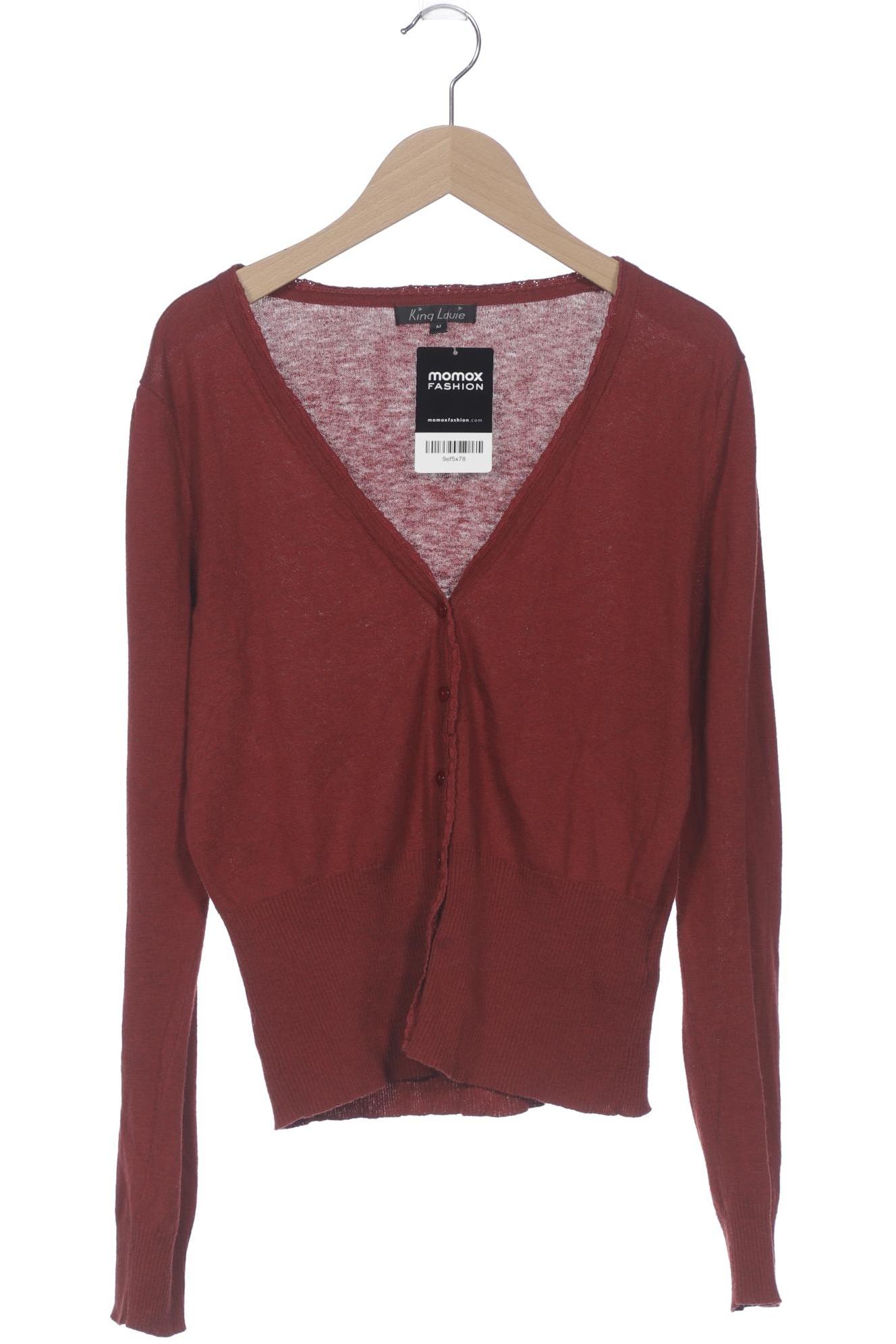 

King Louie Damen Strickjacke, bordeaux, Gr. 38
