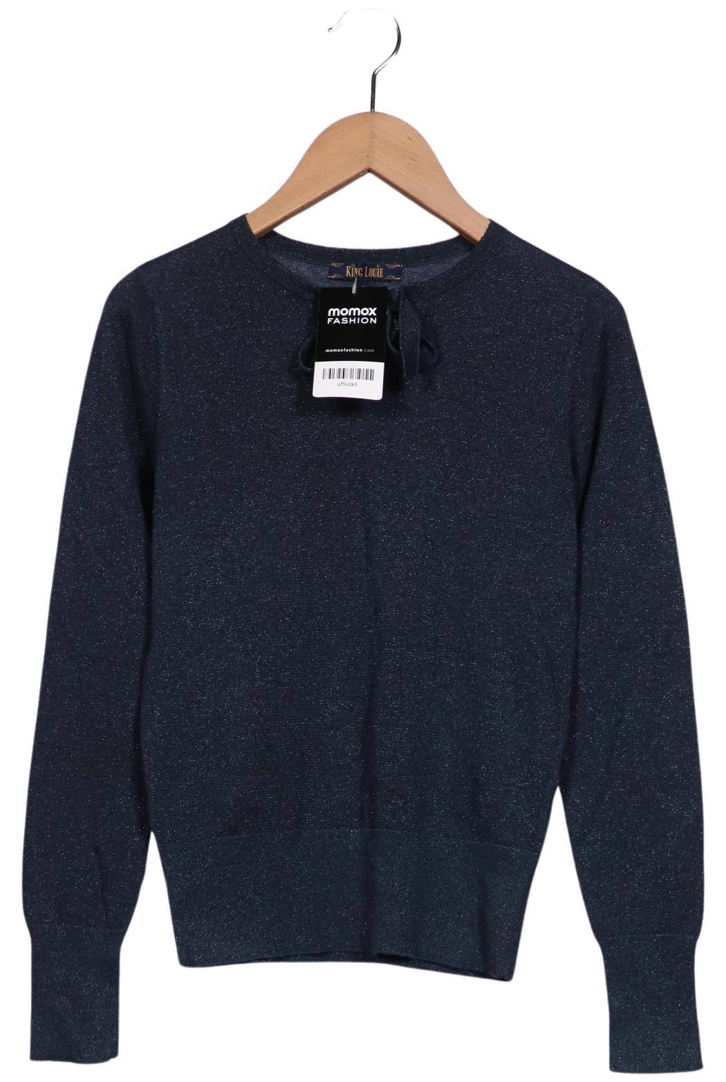 

King Louie Damen Pullover, marineblau, Gr. 34