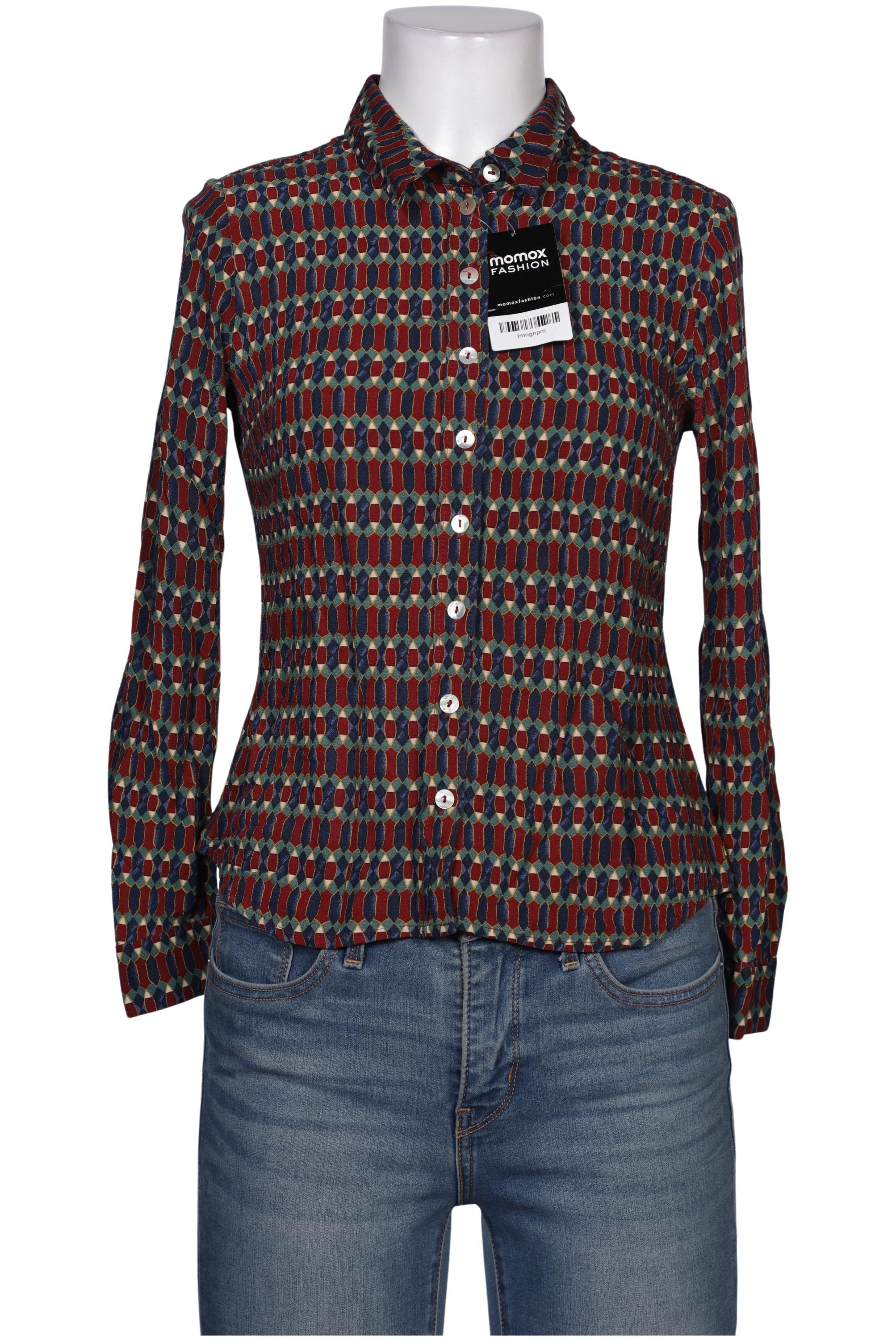 

King Louie Damen Bluse, mehrfarbig, Gr. 38