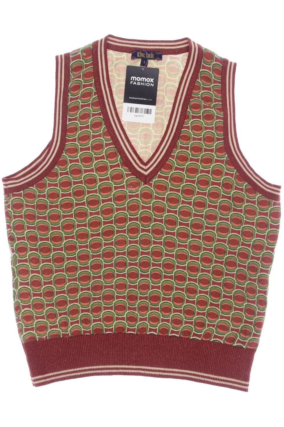 

King Louie Damen Pullover, rot, Gr. 36