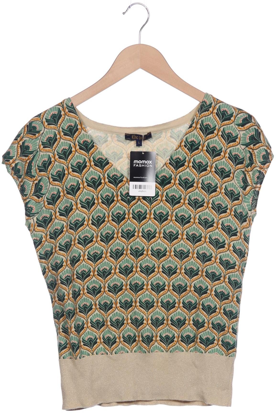

King Louie Damen Pullover, türkis, Gr. 42
