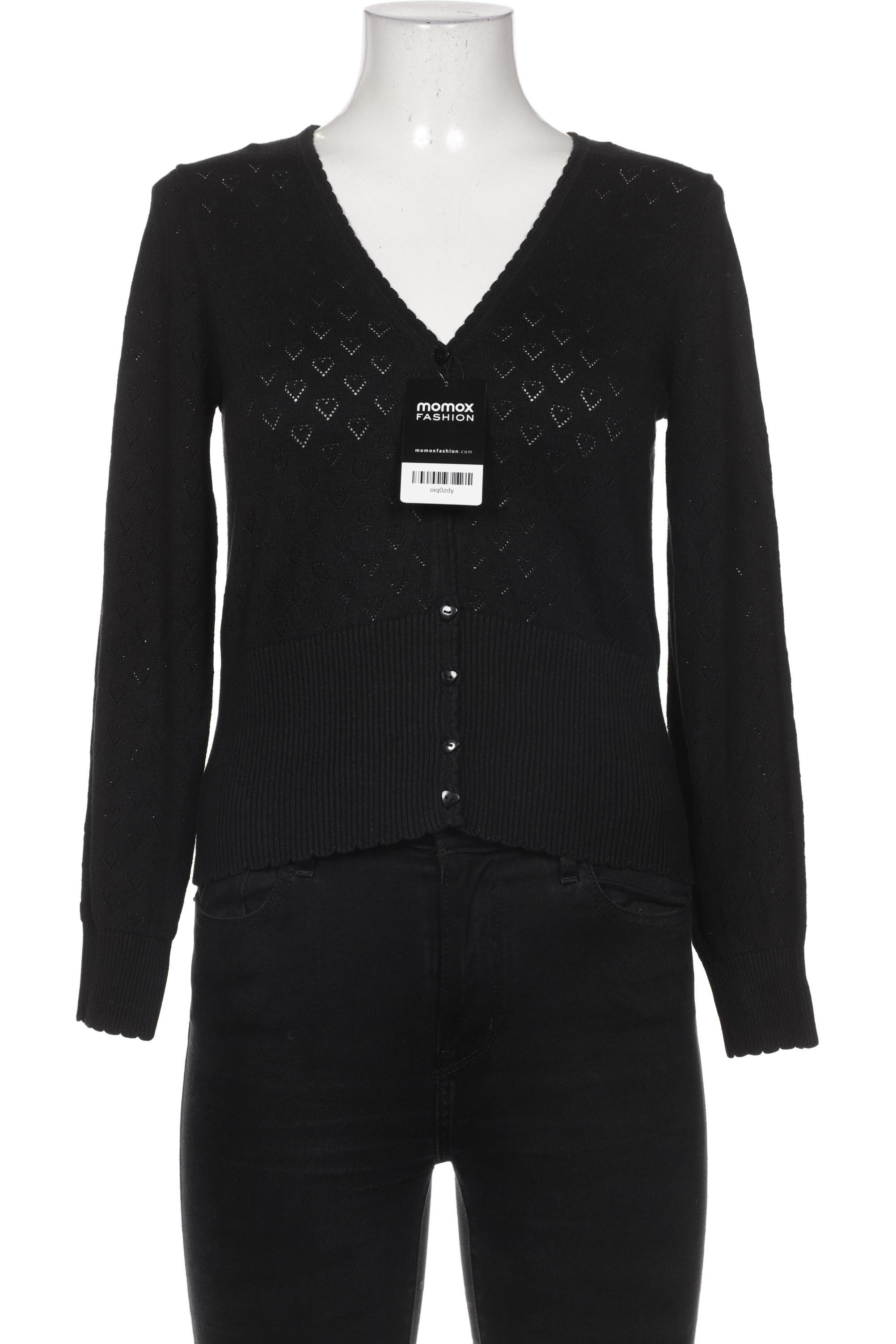 

King Louie Damen Strickjacke, schwarz, Gr. 42