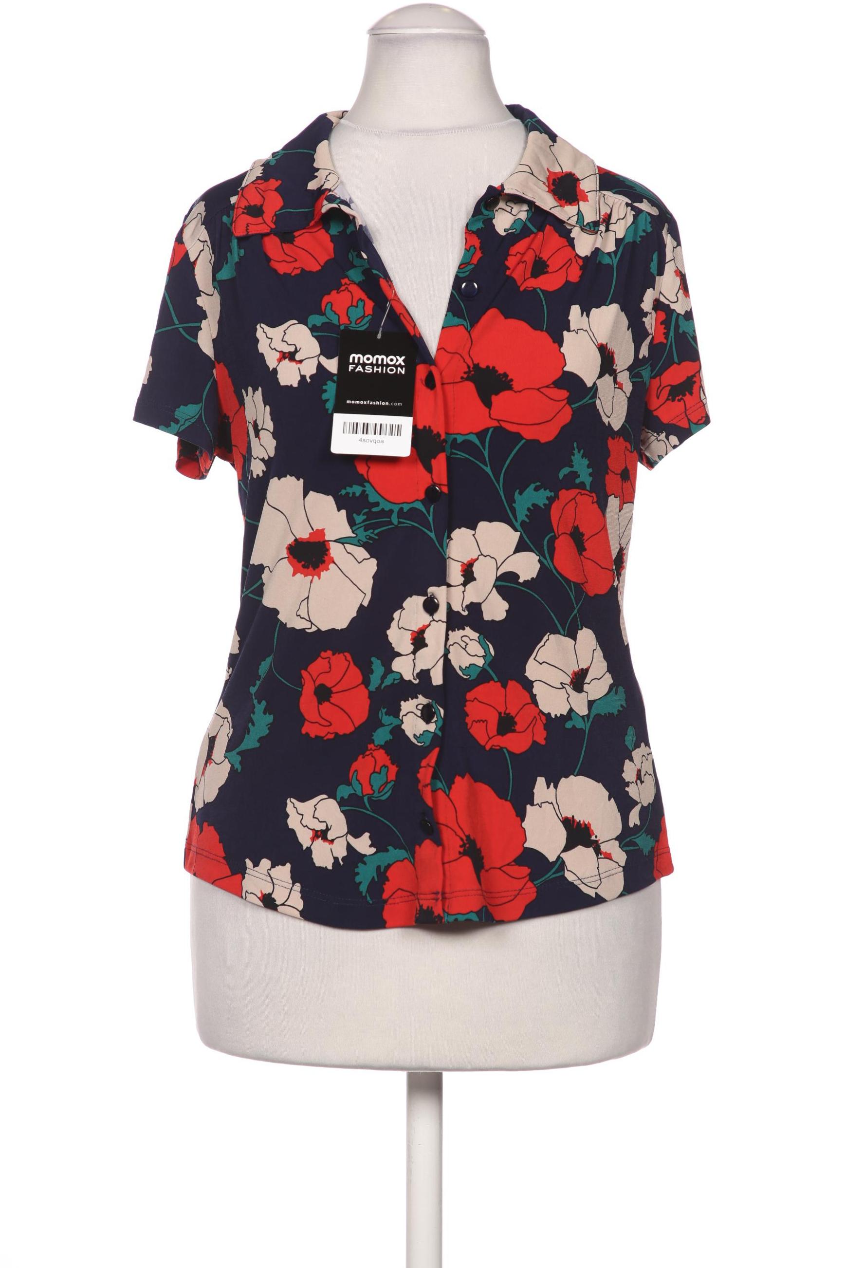 

King Louie Damen Bluse, marineblau, Gr. 36