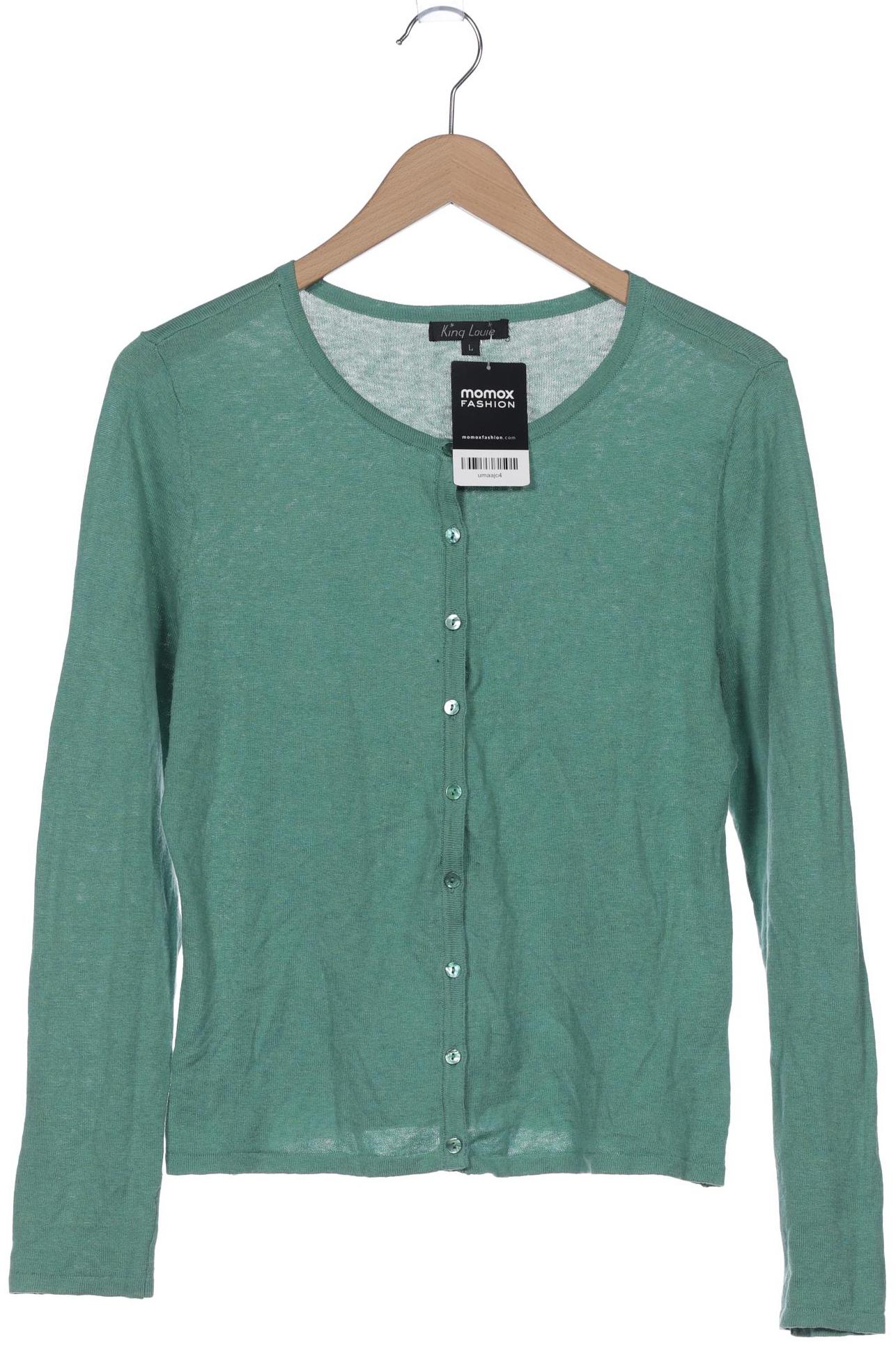 

KING LOUIE Damen Strickjacke, grün