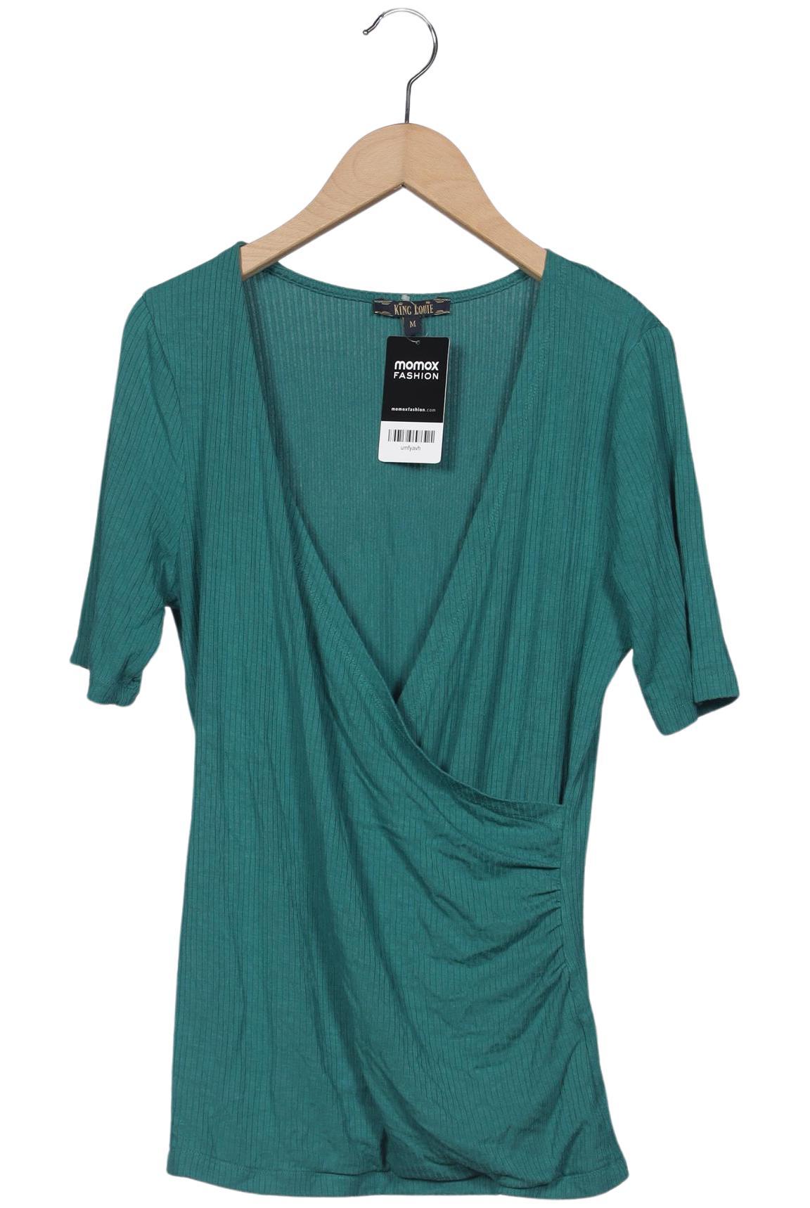 

King Louie Damen T-Shirt, türkis, Gr. 38