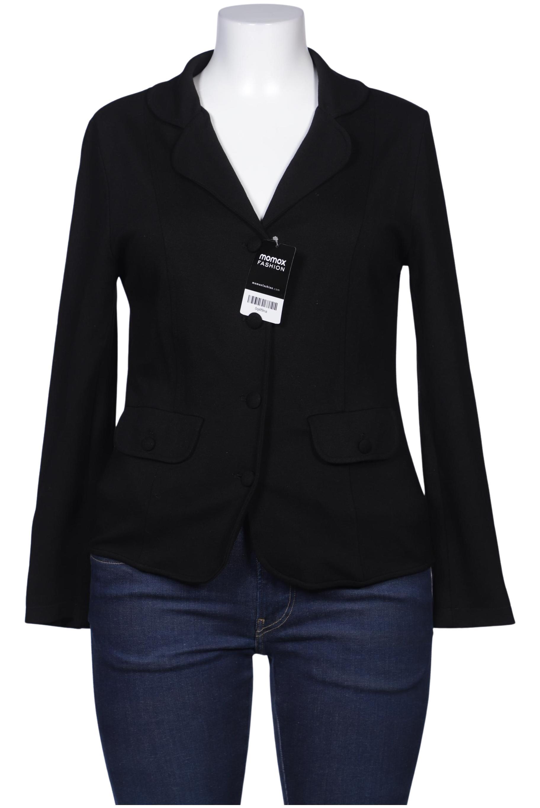 

King Louie Damen Blazer, schwarz, Gr. 42
