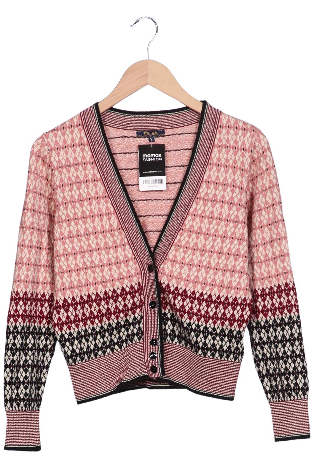 

King Louie Damen Strickjacke, mehrfarbig, Gr. 42