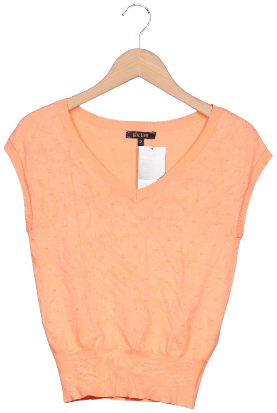 

King Louie Damen Pullover, orange, Gr. 34