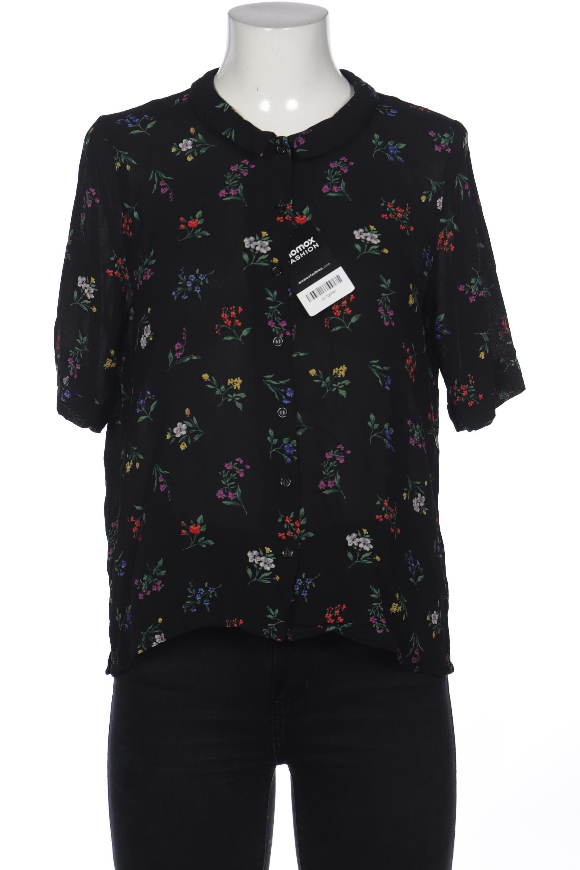 

King Louie Damen Bluse, schwarz, Gr. 42
