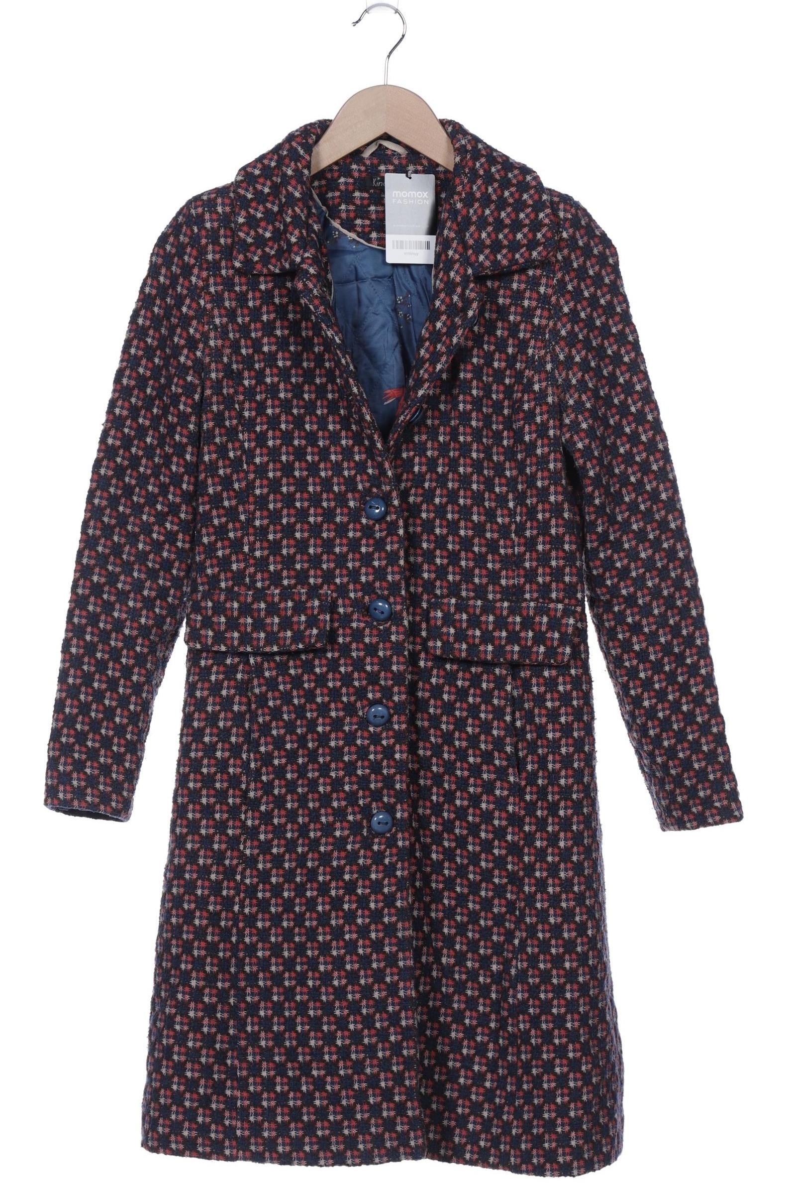 

King Louie Damen Mantel, marineblau, Gr. 38