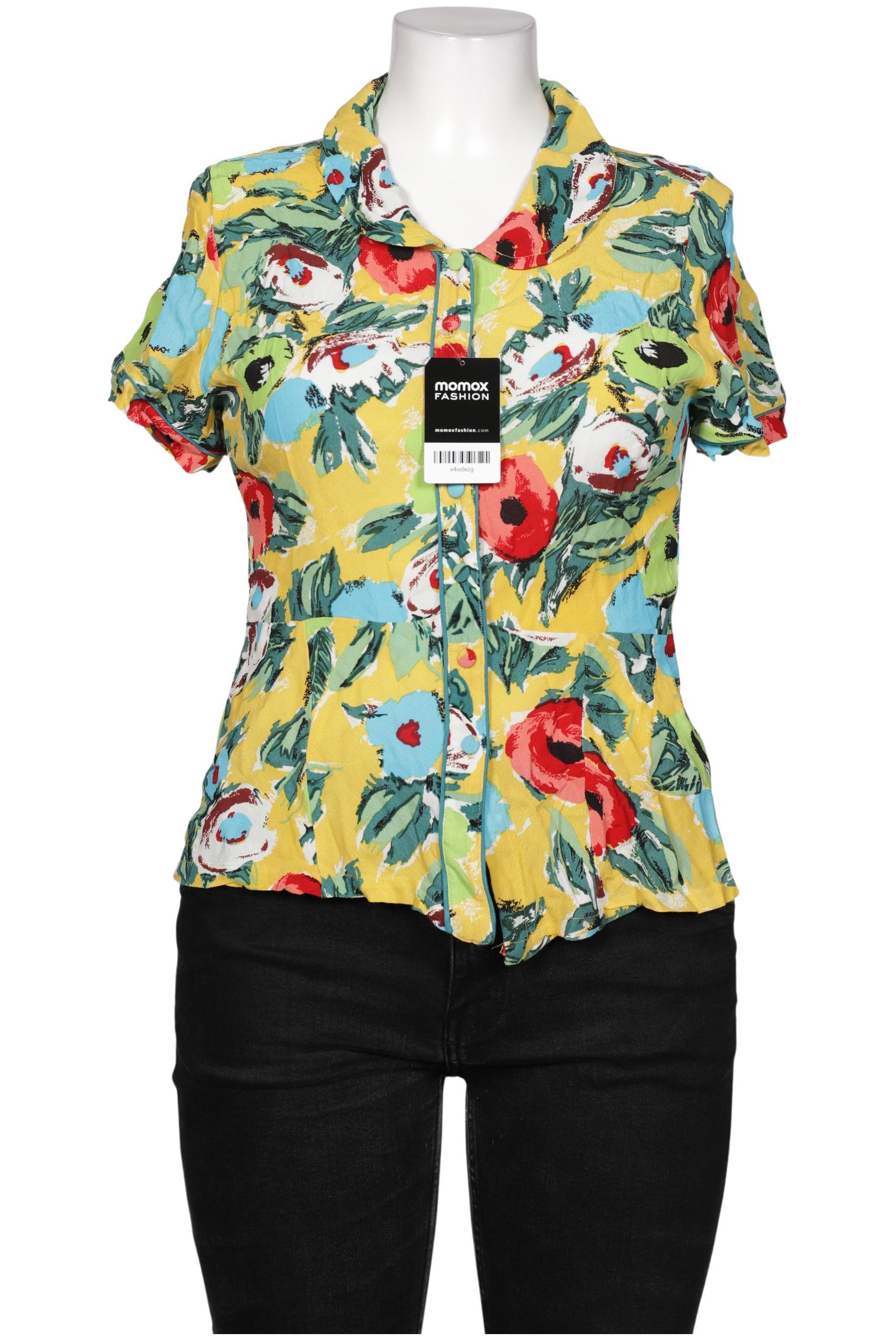 

King Louie Damen Bluse, mehrfarbig, Gr. 44