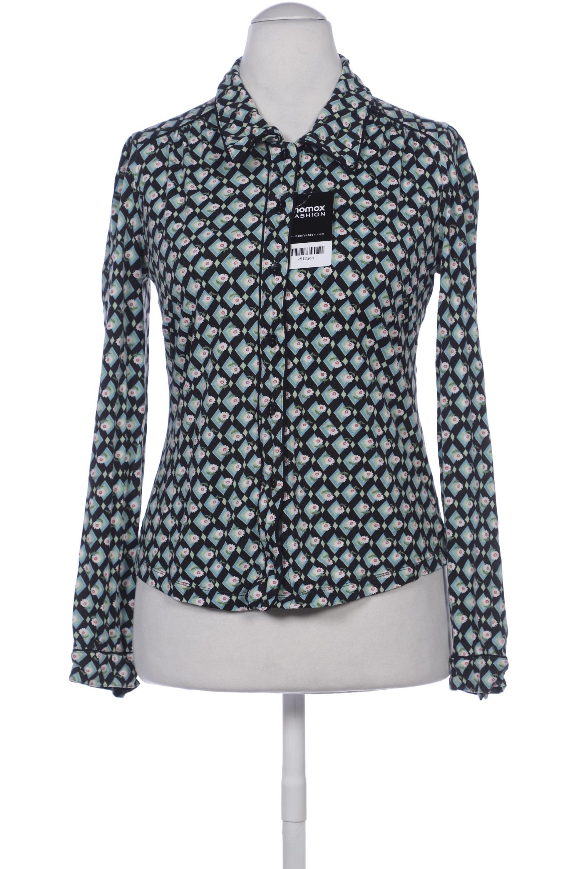 

King Louie Damen Bluse, schwarz, Gr. 38