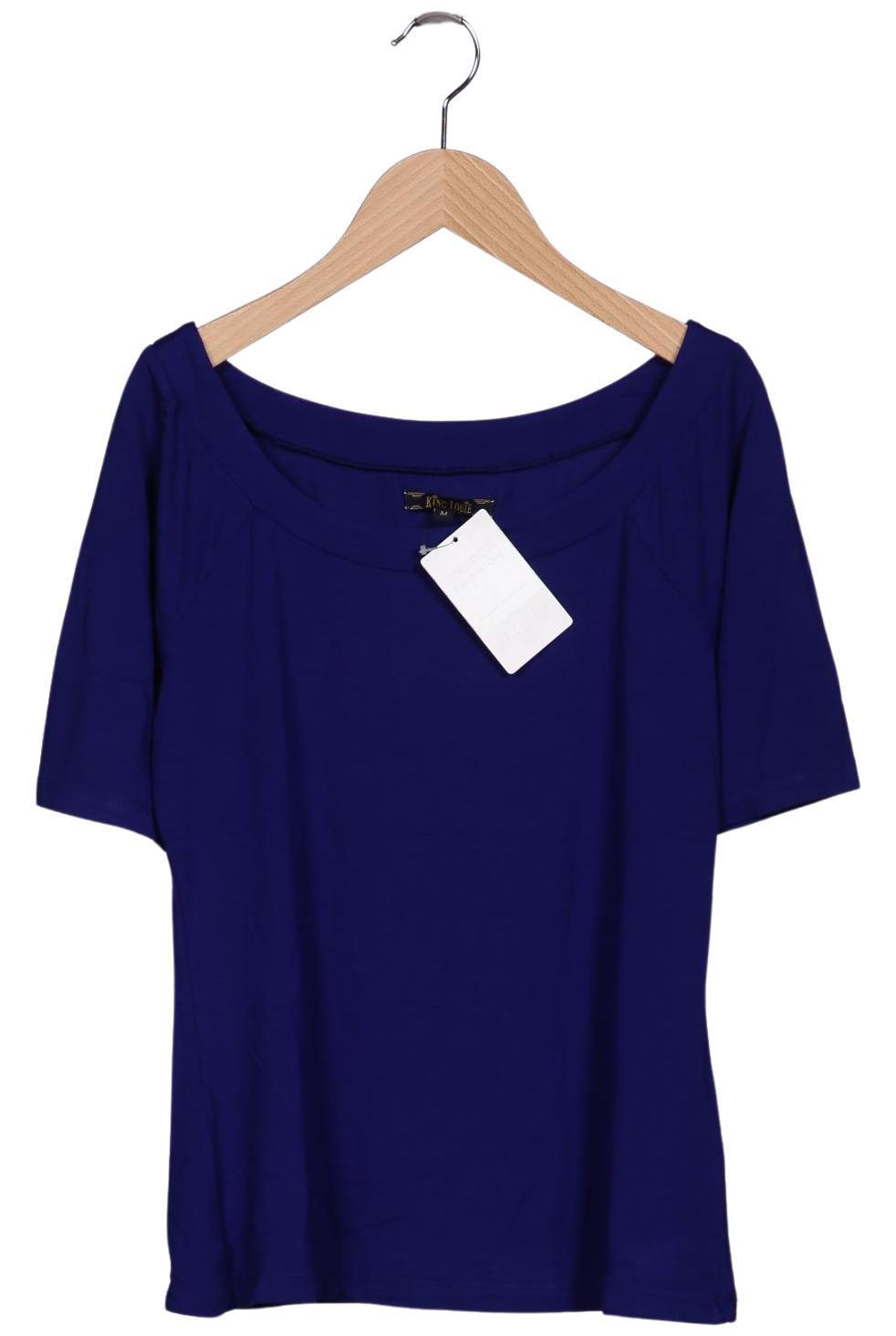 

King Louie Damen T-Shirt, blau, Gr. 38