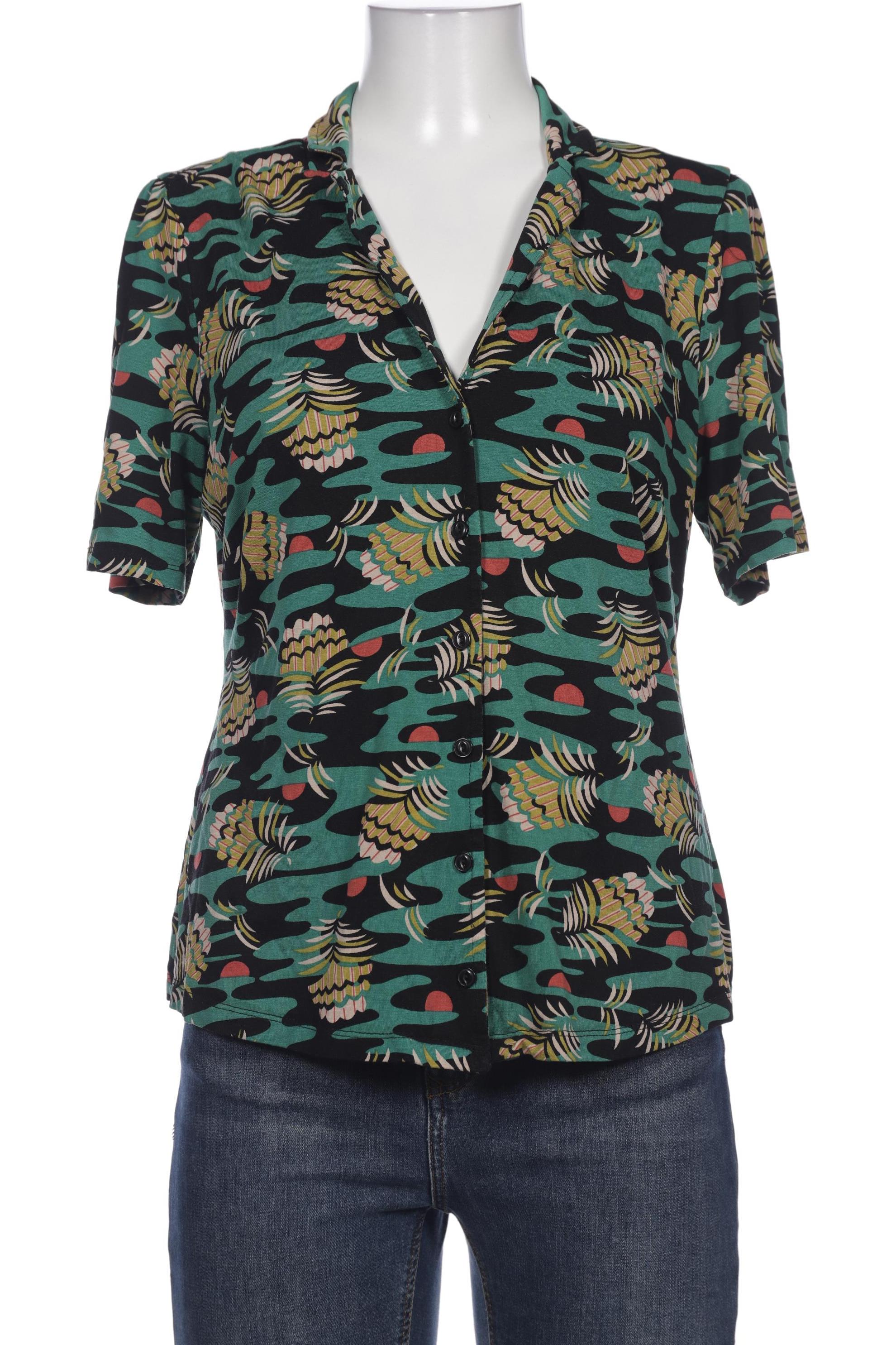 

King Louie Damen Bluse, schwarz, Gr. 38