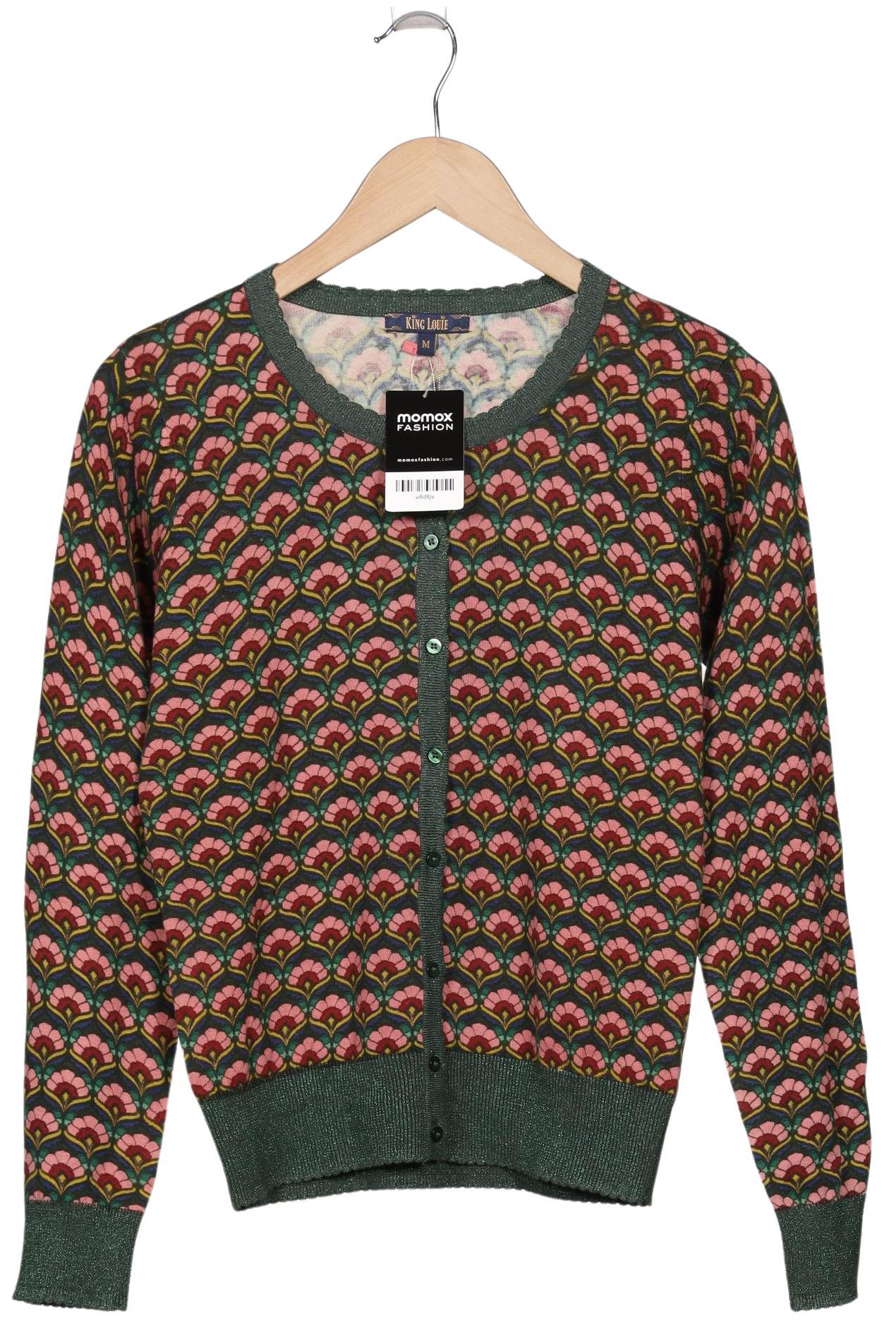 

King Louie Damen Strickjacke, grün, Gr. 38