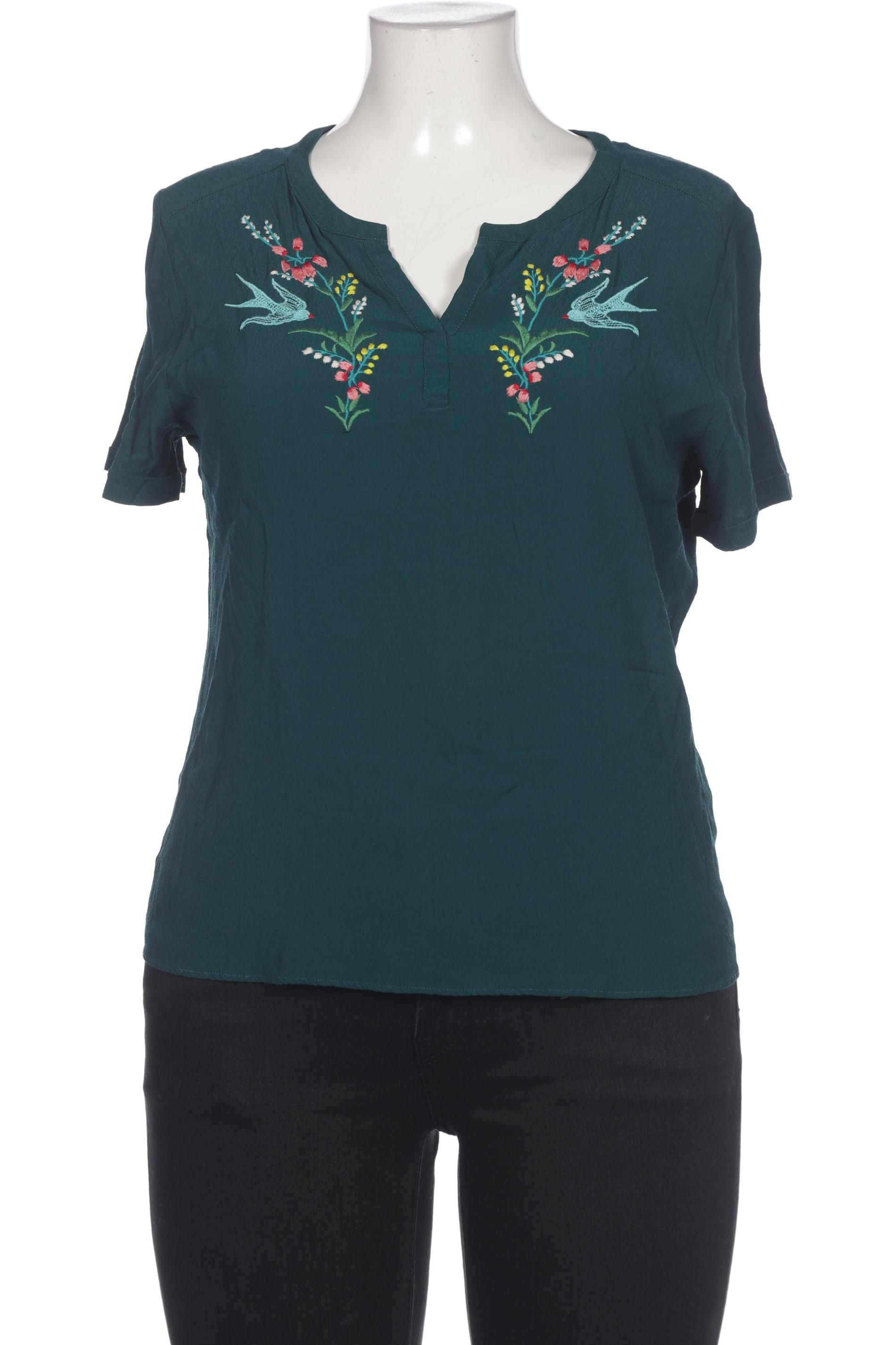 

King Louie Damen Bluse, türkis, Gr. 42