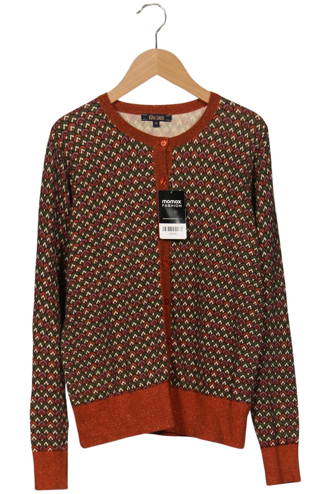 

King Louie Damen Strickjacke, braun, Gr. 38