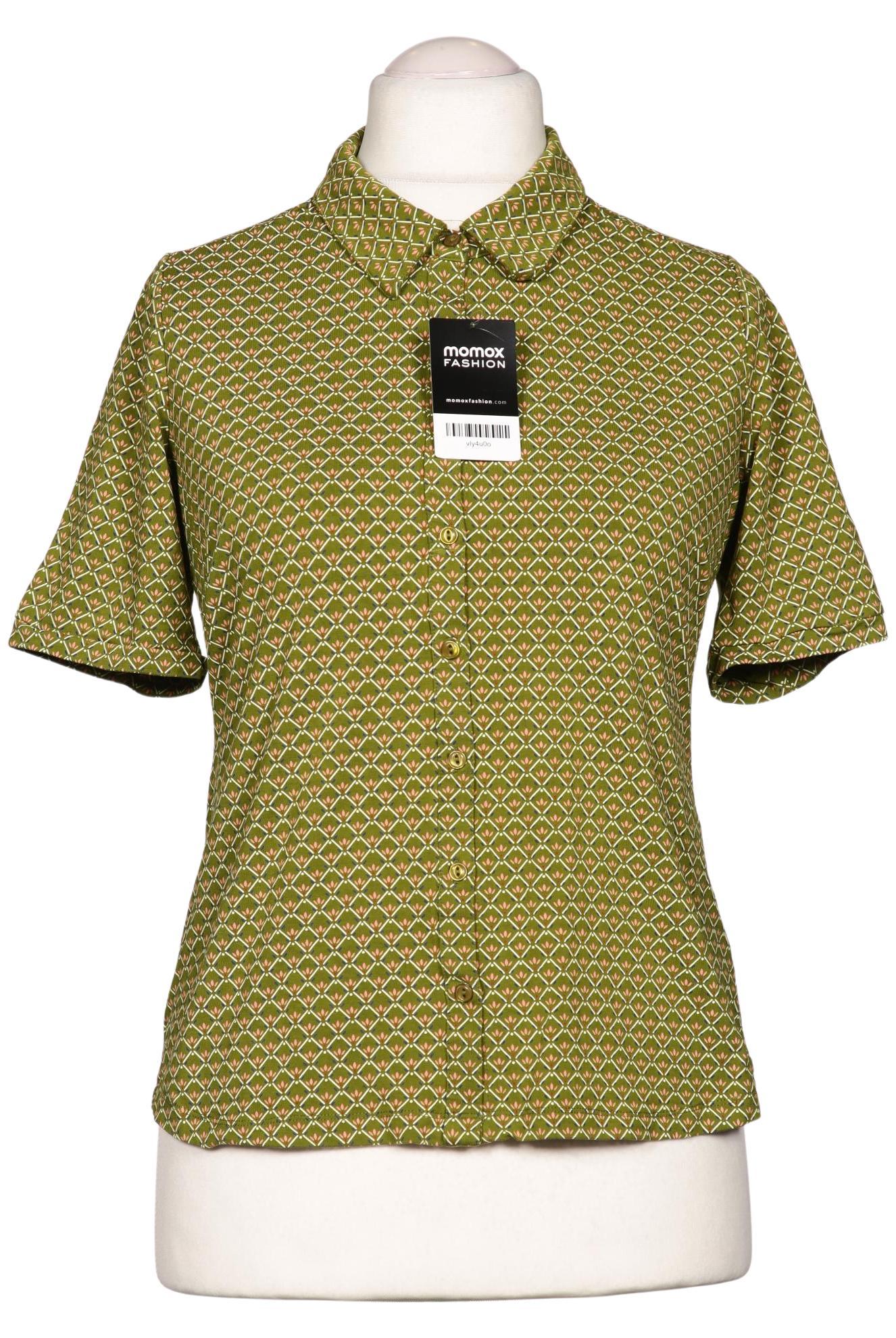 

King Louie Damen Bluse, grün, Gr. 42