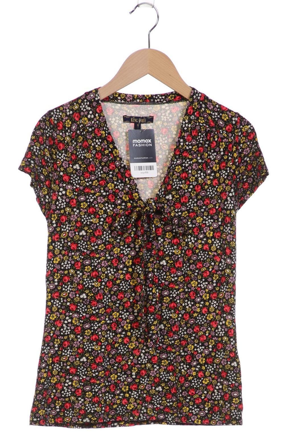 

King Louie Damen T-Shirt, schwarz, Gr. 36