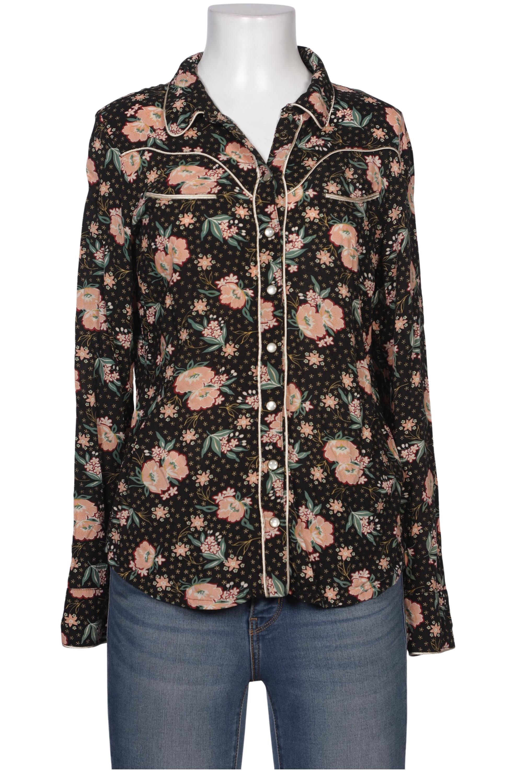 

King Louie Damen Bluse, mehrfarbig, Gr. 40