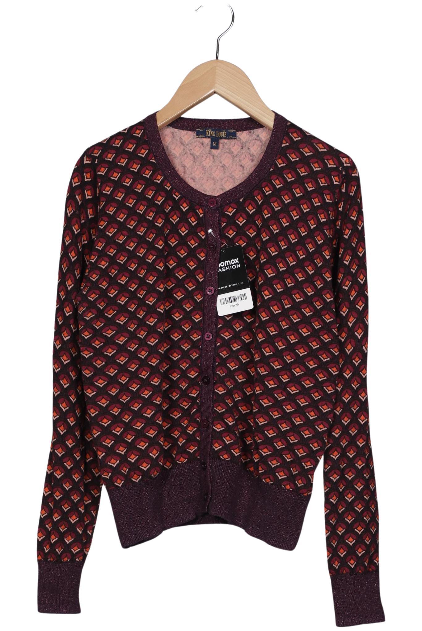 

King Louie Damen Strickjacke, bordeaux, Gr. 38